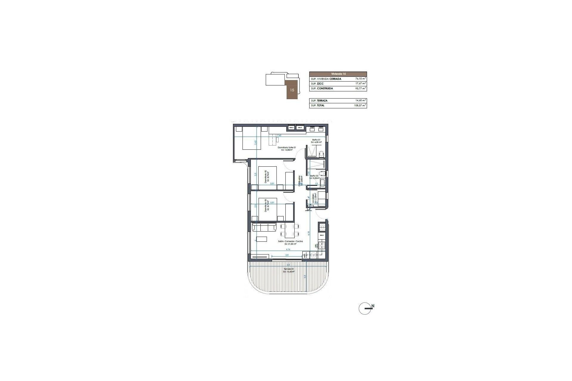 Obra nueva - Apartamento / piso -
Guardamar del Segura - Camino del Puerto