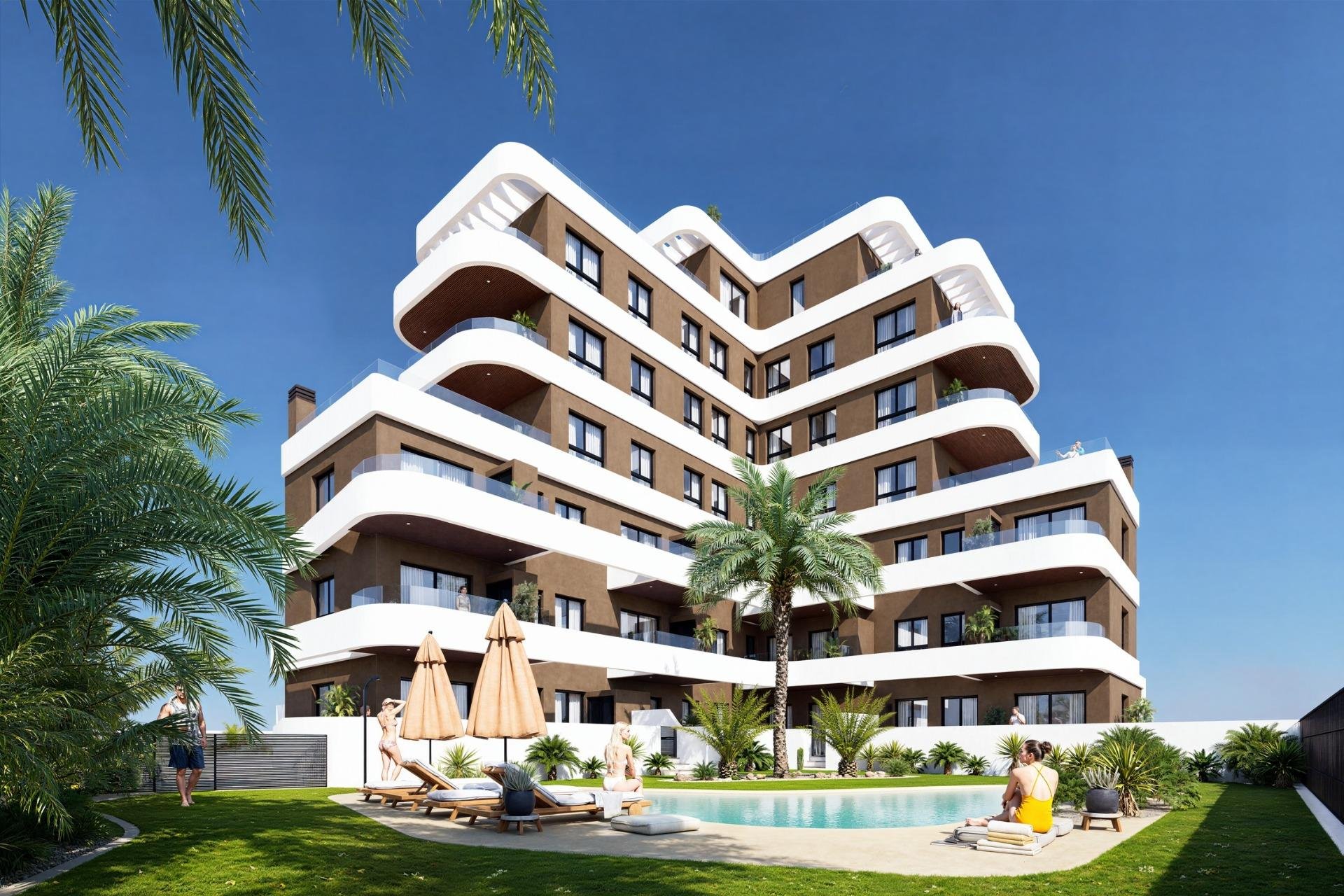 Obra nueva - Apartamento / piso -
Guardamar del Segura - Camino del Puerto