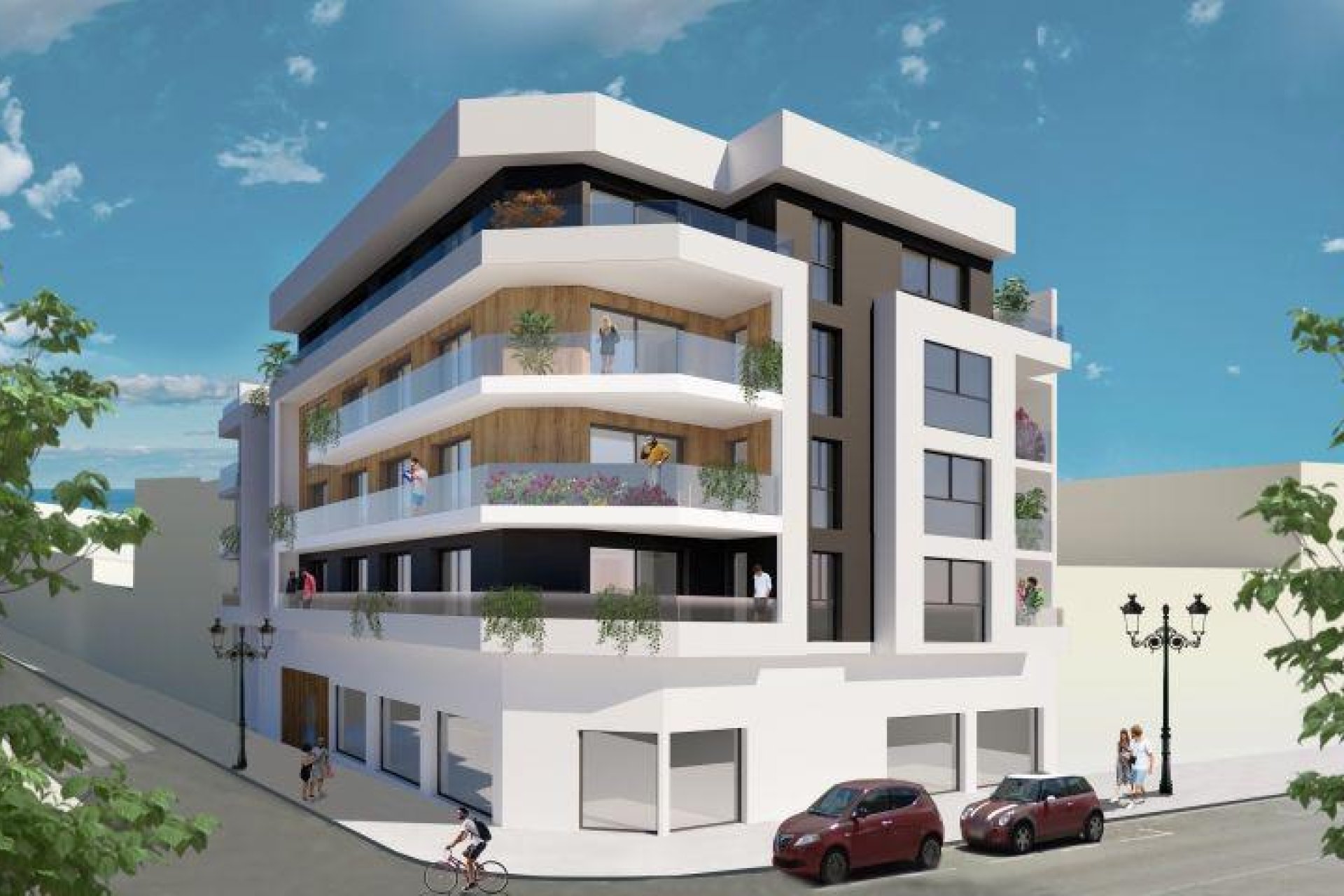 Obra nueva - Apartamento / piso -
Guardamar del Segura - CENTRO