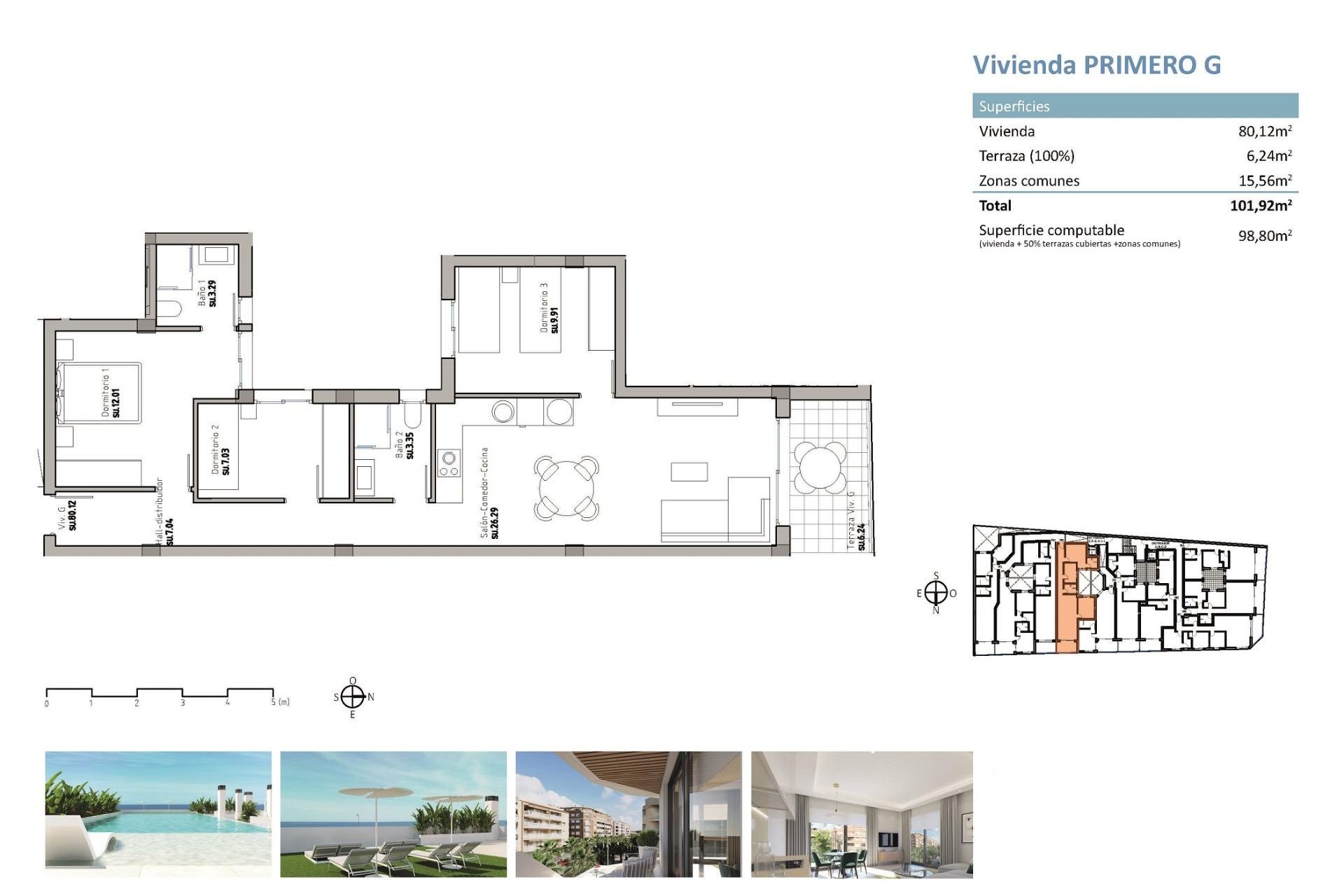 Obra nueva - Apartamento / piso -
Guardamar del Segura - Pueblo