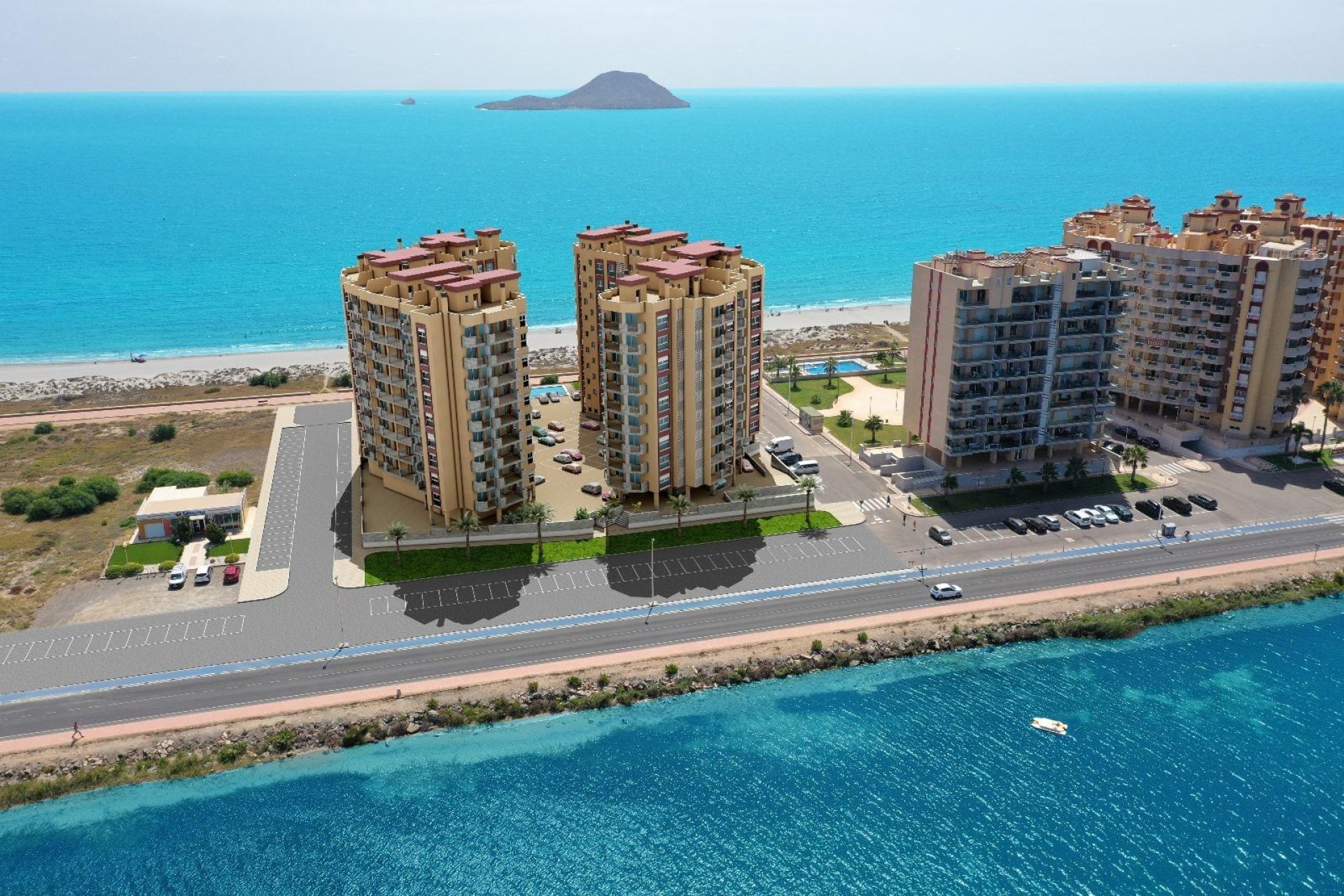 Obra nueva - Apartamento / piso -
La Manga del Mar Menor - La Manga