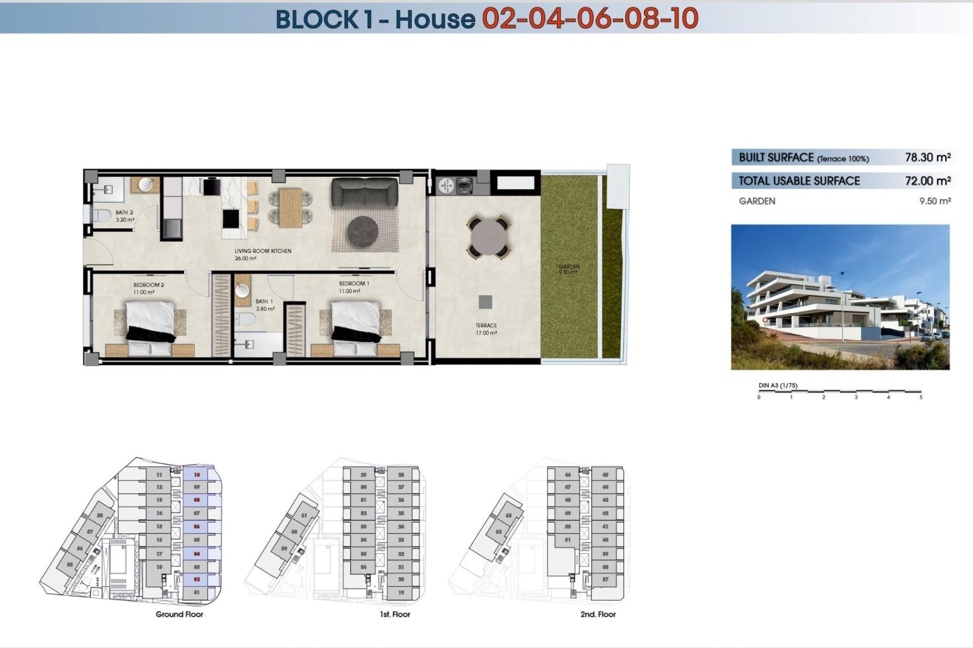 Obra nueva - Apartamento / piso -
La Marina - La Marina del Pinet