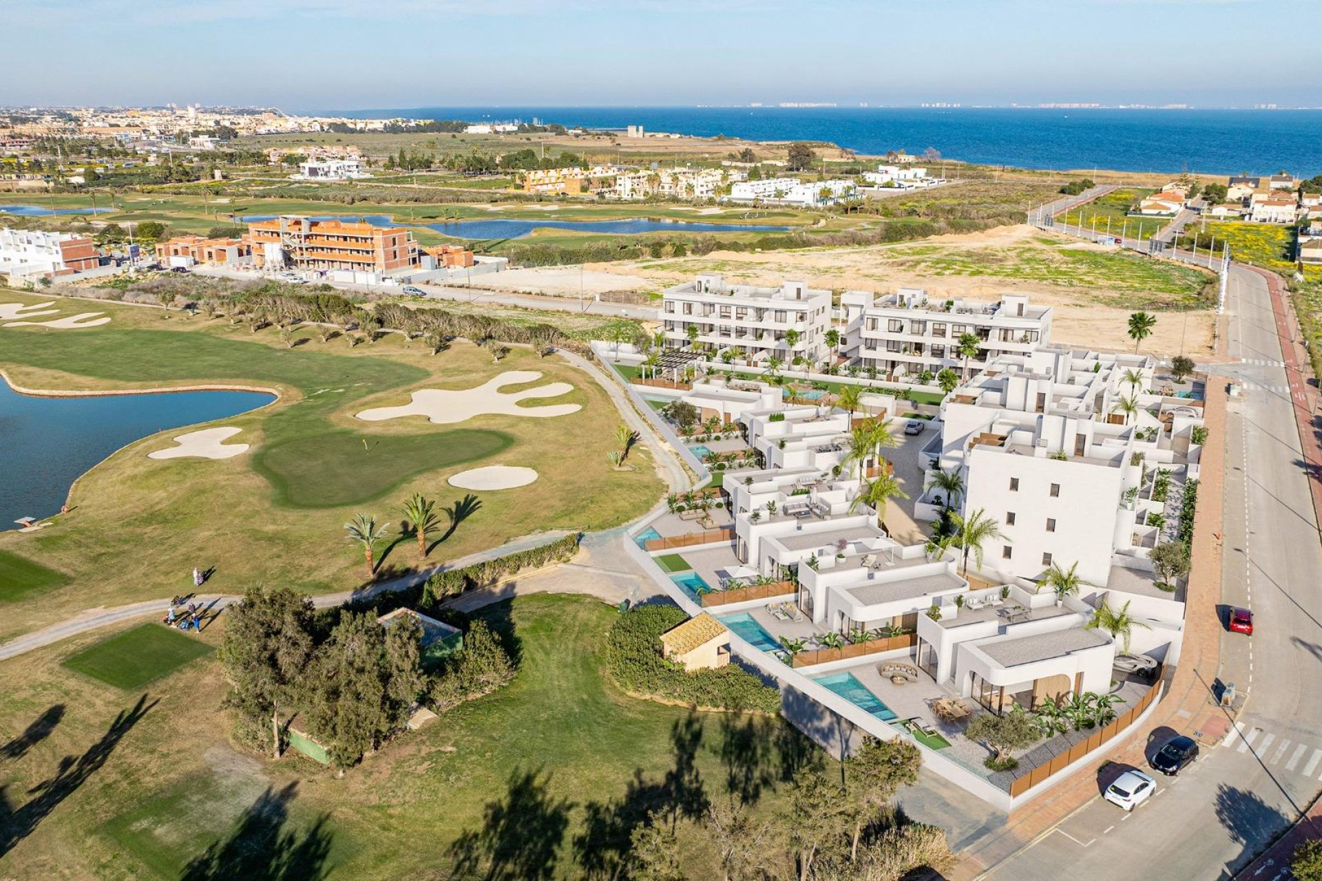Obra nueva - Apartamento / piso -
Los Alcázares - La Serena Golf