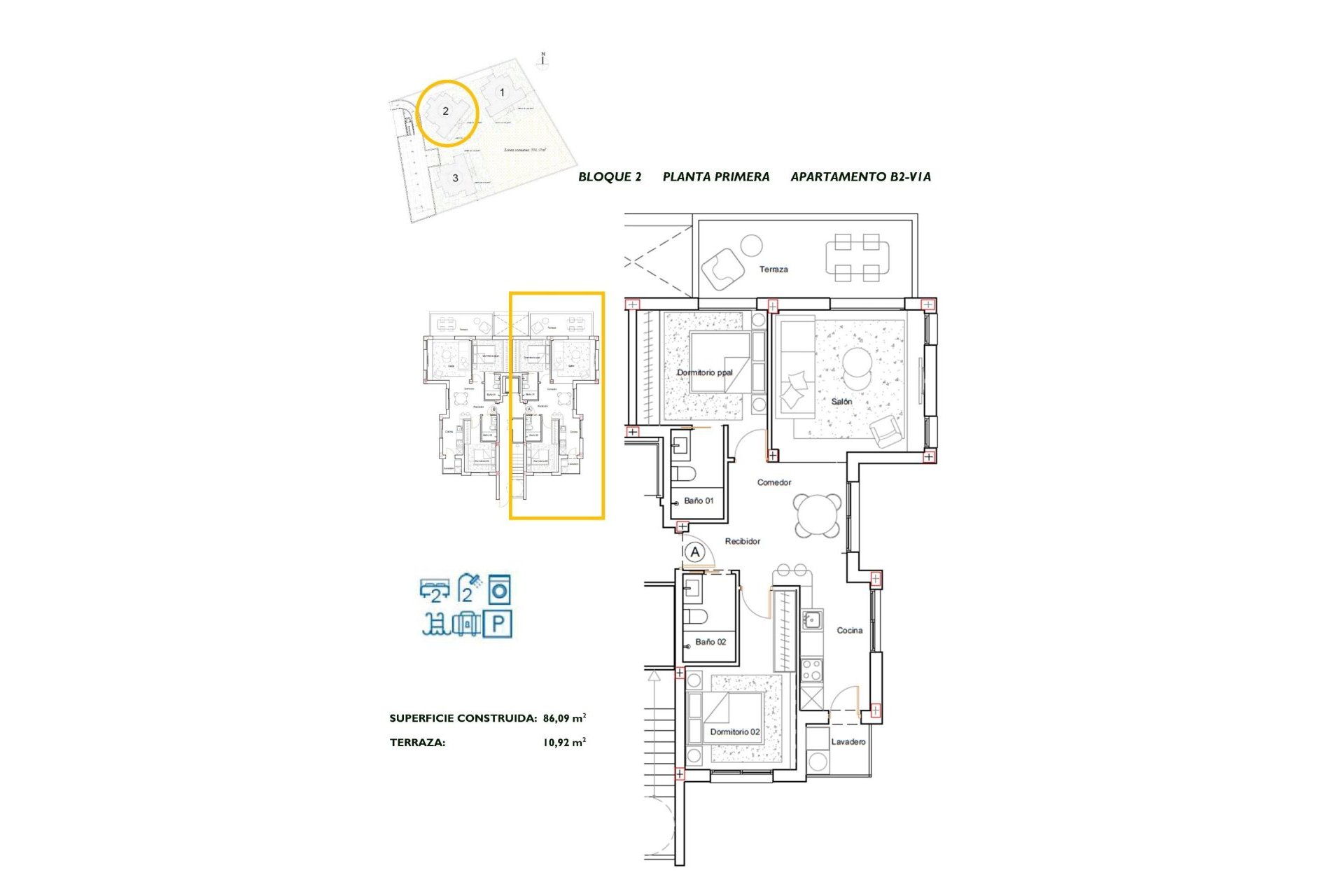 Obra nueva - Apartamento / piso -
Los Alcázares - Serena Golf