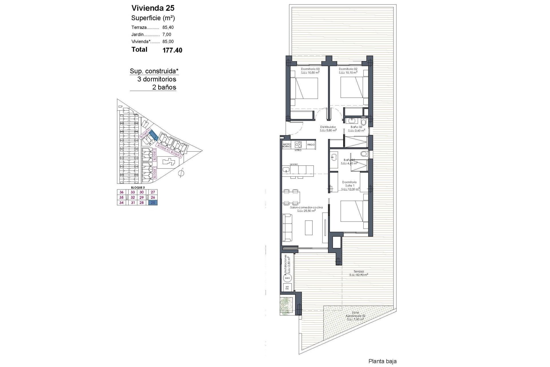 Obra nueva - Apartamento / piso -
Los Alcázares - Serena Golf