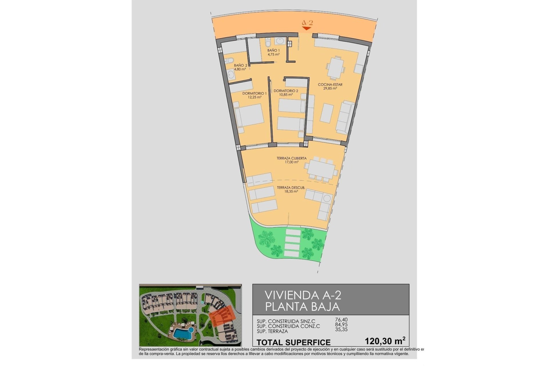 Obra nueva - Apartamento / piso -
Los Alcázares - Serena Golf