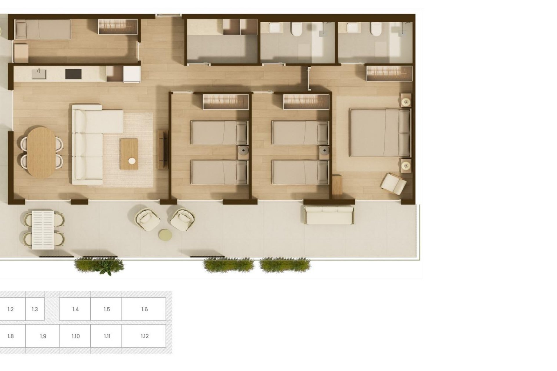 Obra nueva - Apartamento / piso -
Moncofa - Playa de Moncofa
