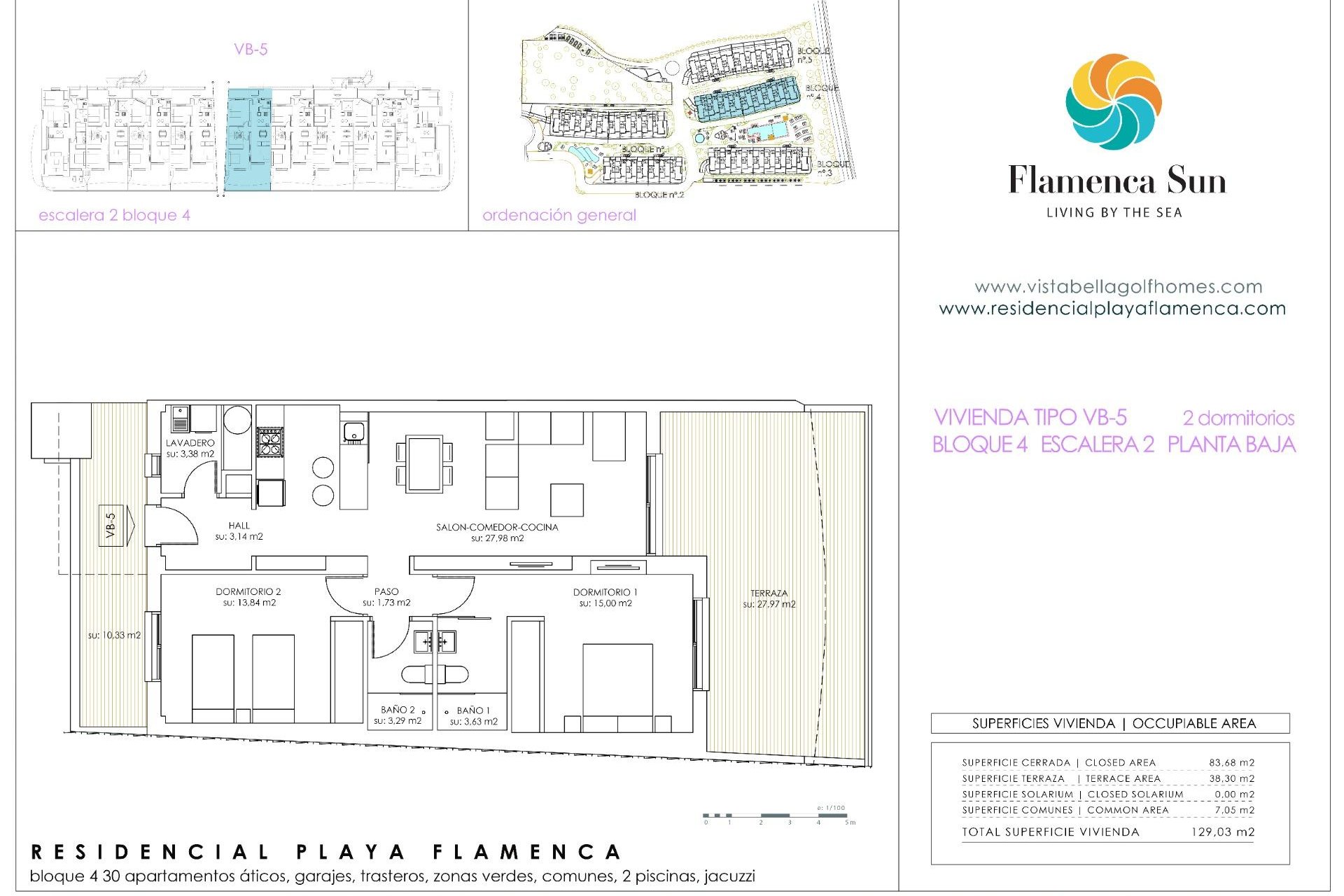 Obra nueva - Apartamento / piso -
Orihuela Costa - Playa Flamenca