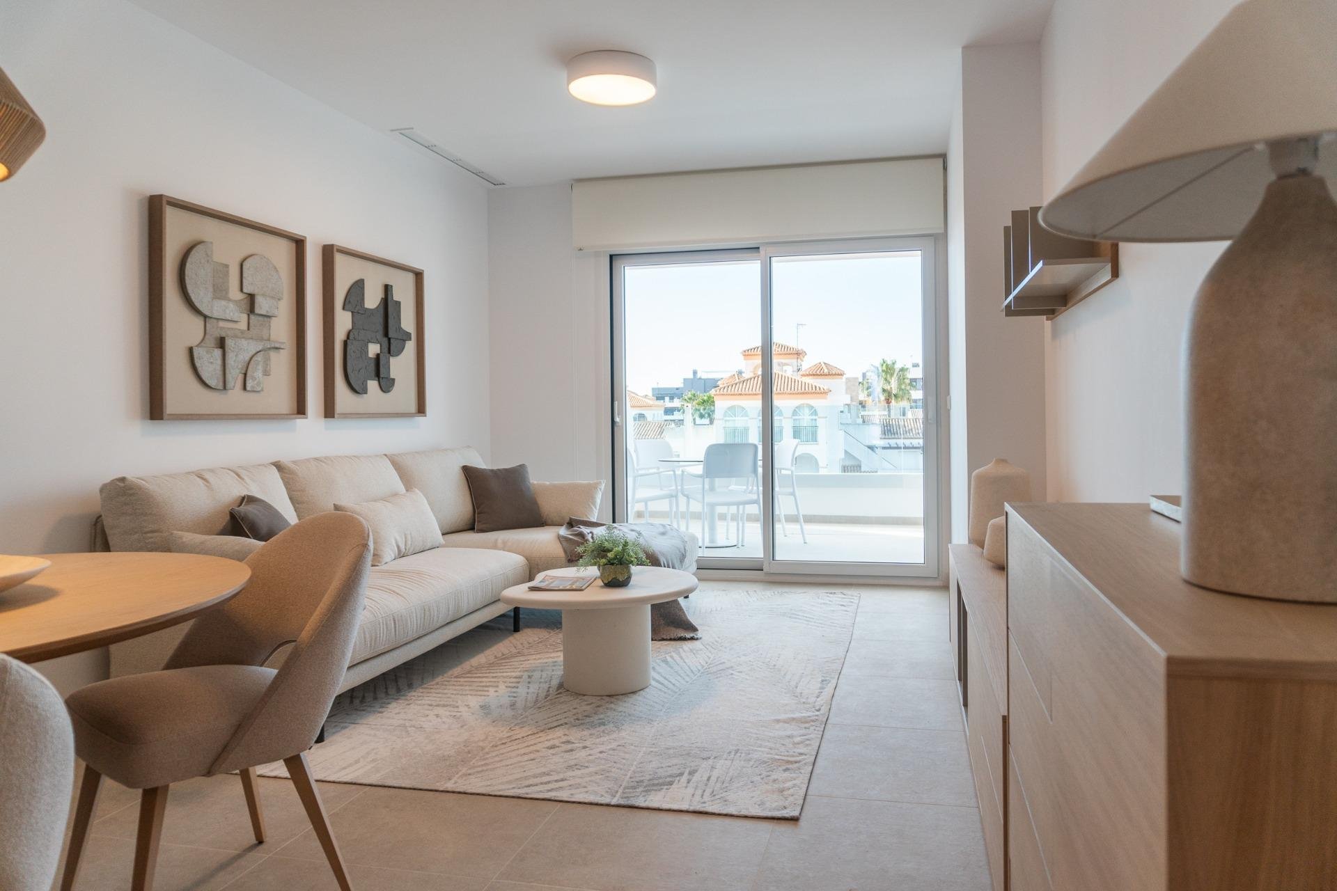 Obra nueva - Apartamento / piso -
Orihuela Costa - Playa Flamenca