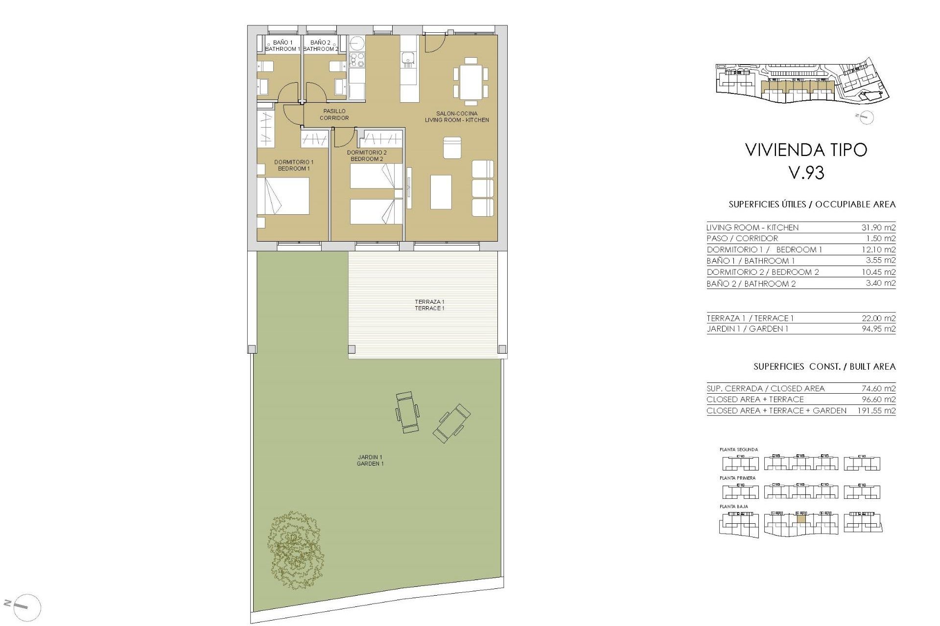 Obra nueva - Apartamento / piso -
Pilar de la Horadada - Lo Romero Golf