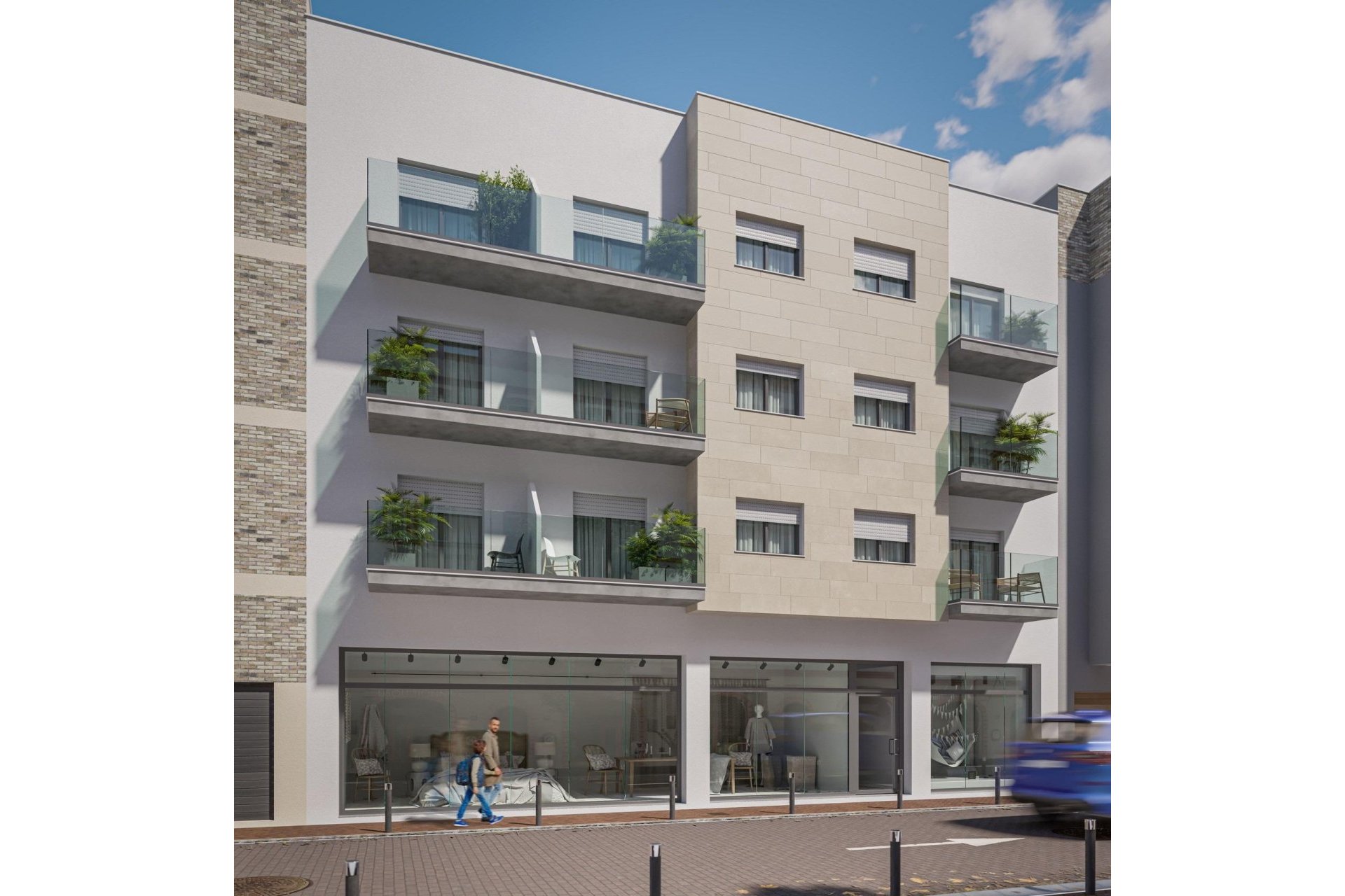 Obra nueva - Apartamento / piso -
Puerto de Mazarron - Playa del Puerto
