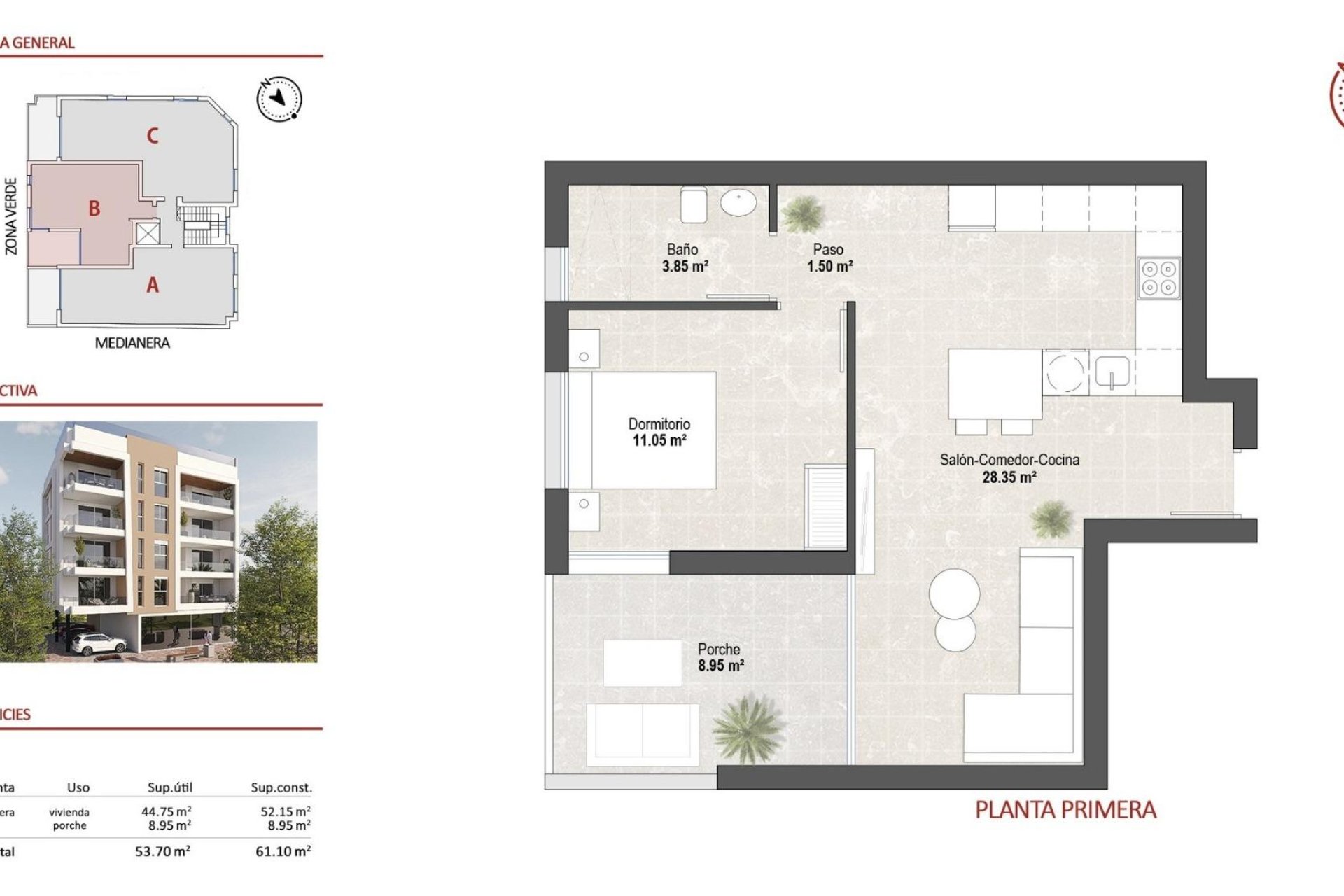 Obra nueva - Apartamento / piso -
San Pedro del Pinatar - Lo Pagan