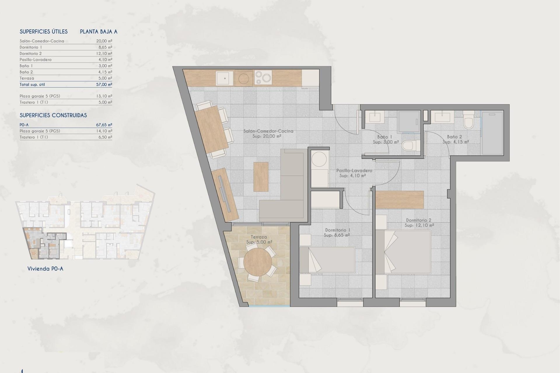 Obra nueva - Apartamento / piso -
San Pedro del Pinatar - Lo Pagan
