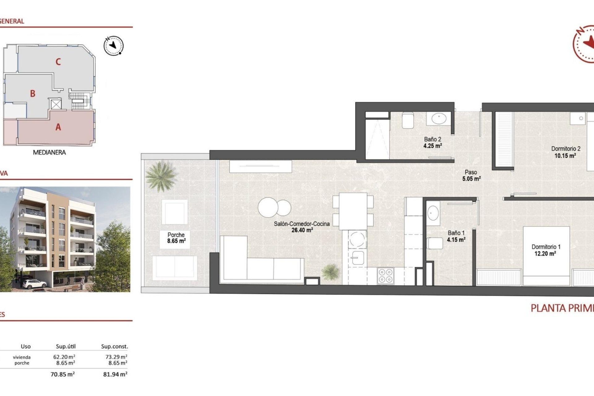 Obra nueva - Apartamento / piso -
San Pedro del Pinatar - Lo Pagan