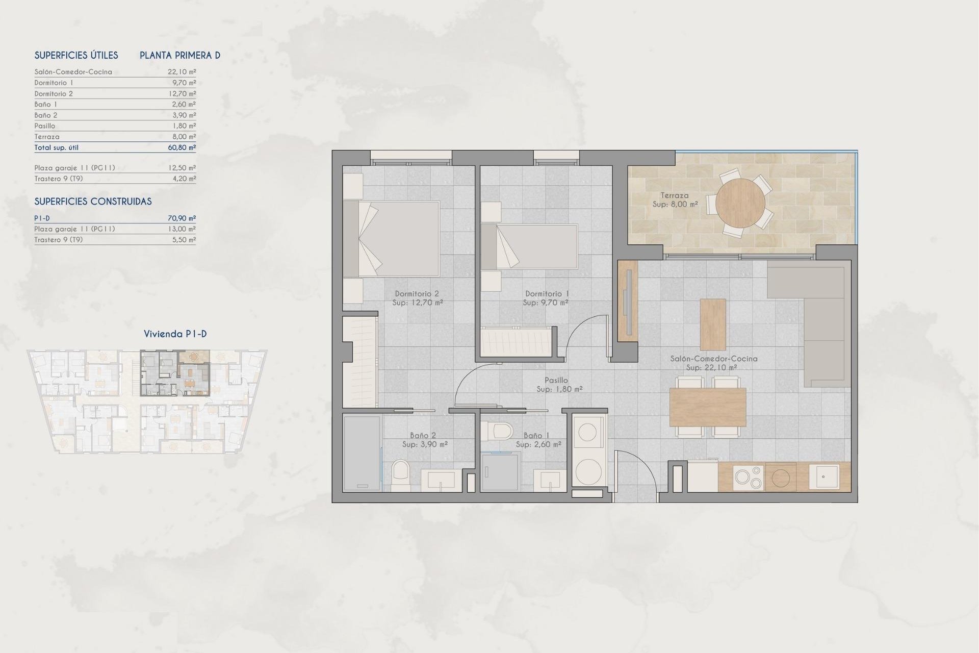 Obra nueva - Apartamento / piso -
San Pedro del Pinatar - Lo Pagan