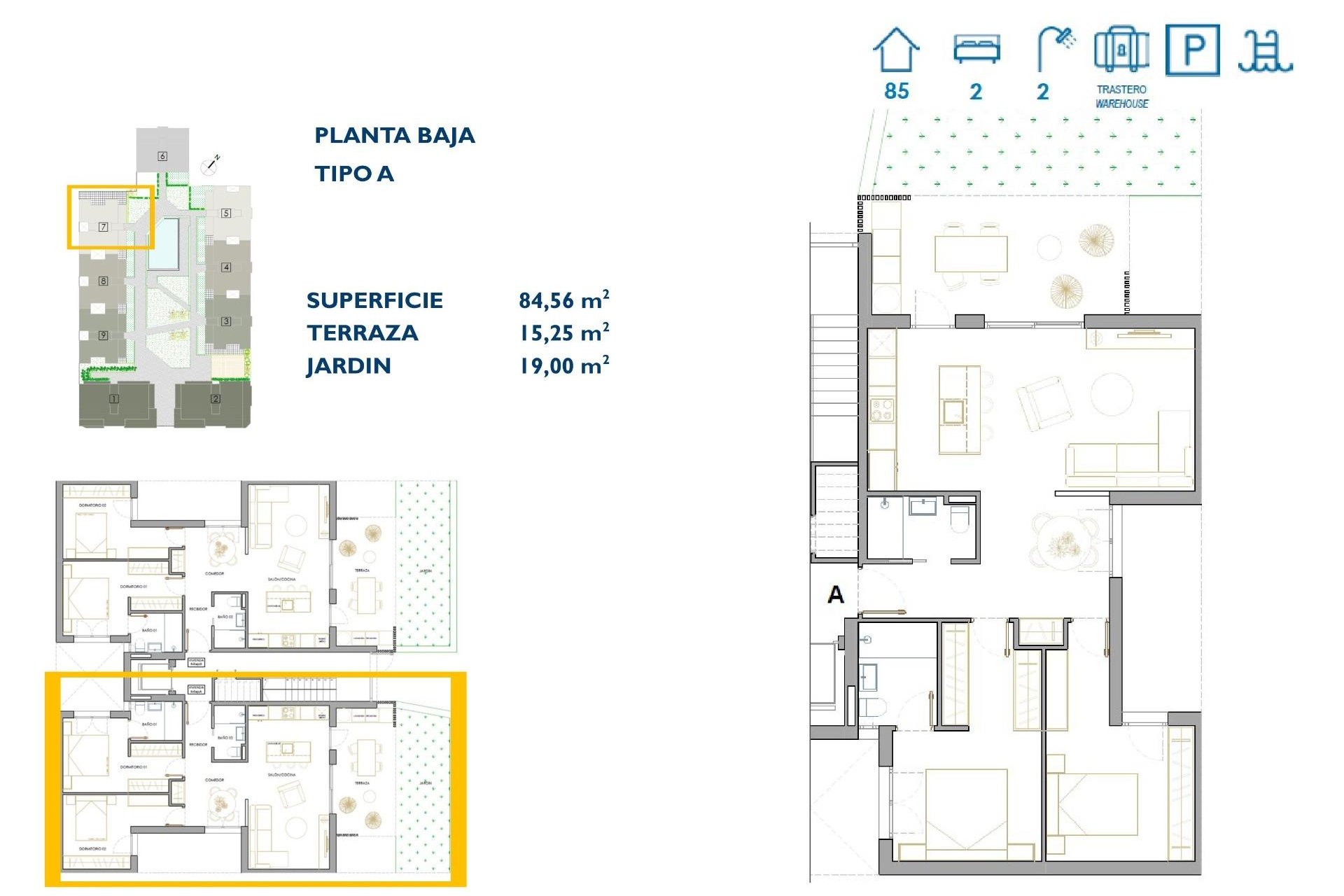 Obra nueva - Apartamento / piso -
San Pedro del Pinatar - Pueblo