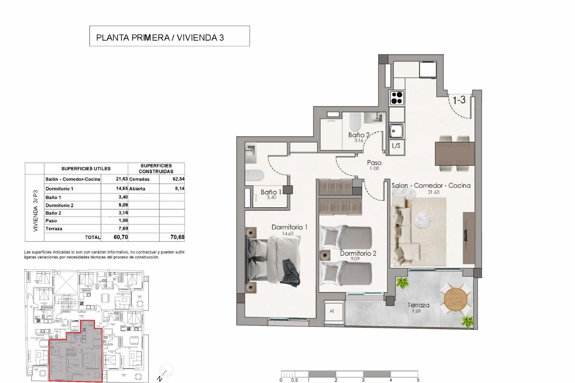 Obra nueva - Apartamento / piso -
Santa Pola - Centro