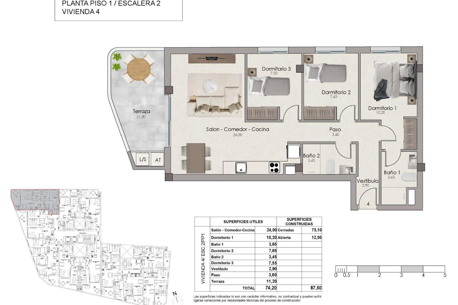 Obra nueva - Apartamento / piso -
Santa Pola - Estacion de autobuses