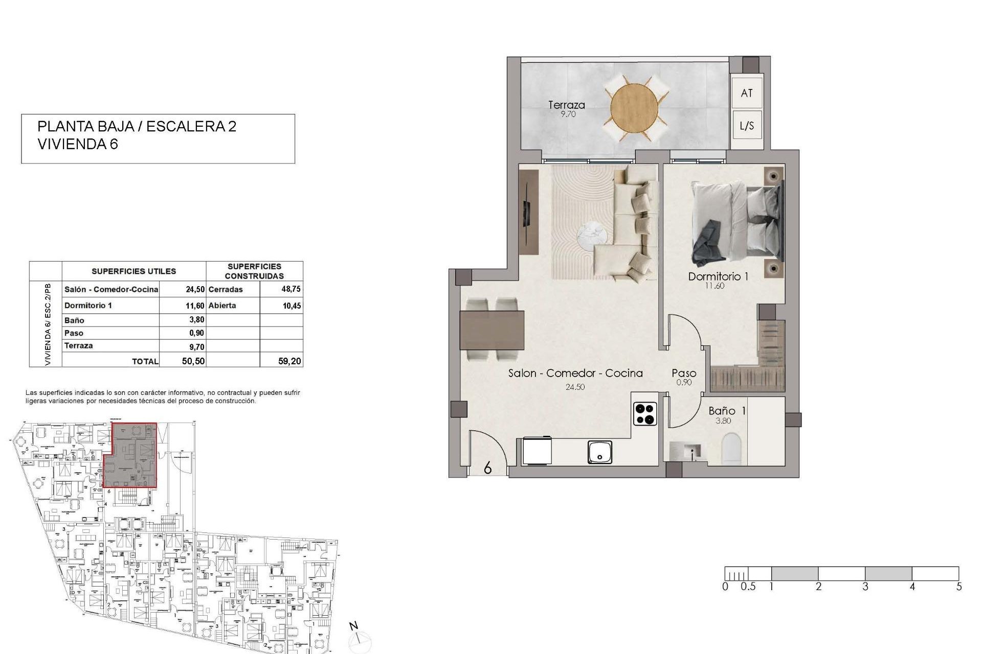 Obra nueva - Apartamento / piso -
Santa Pola - Estacion de autobuses