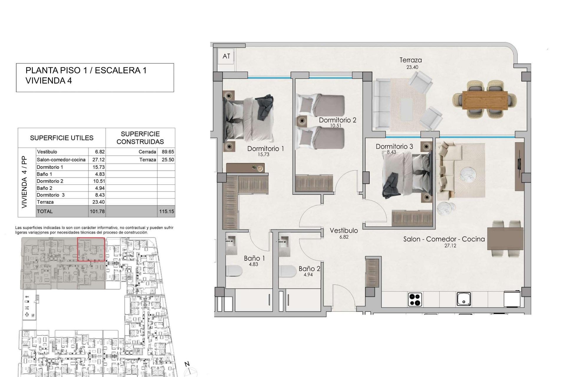 Obra nueva - Apartamento / piso -
Santa Pola - Estacion de autobuses