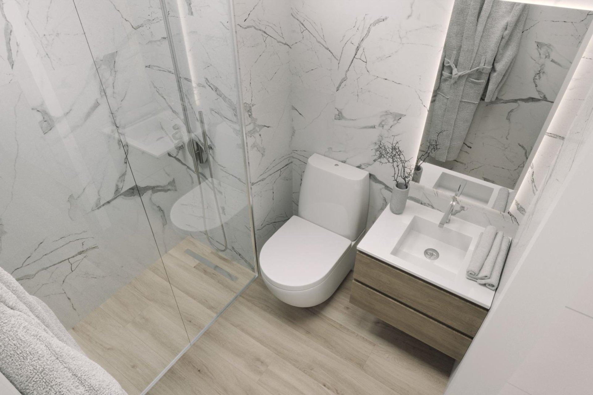 Obra nueva - Apartamento / piso -
Torrevieja - Centro