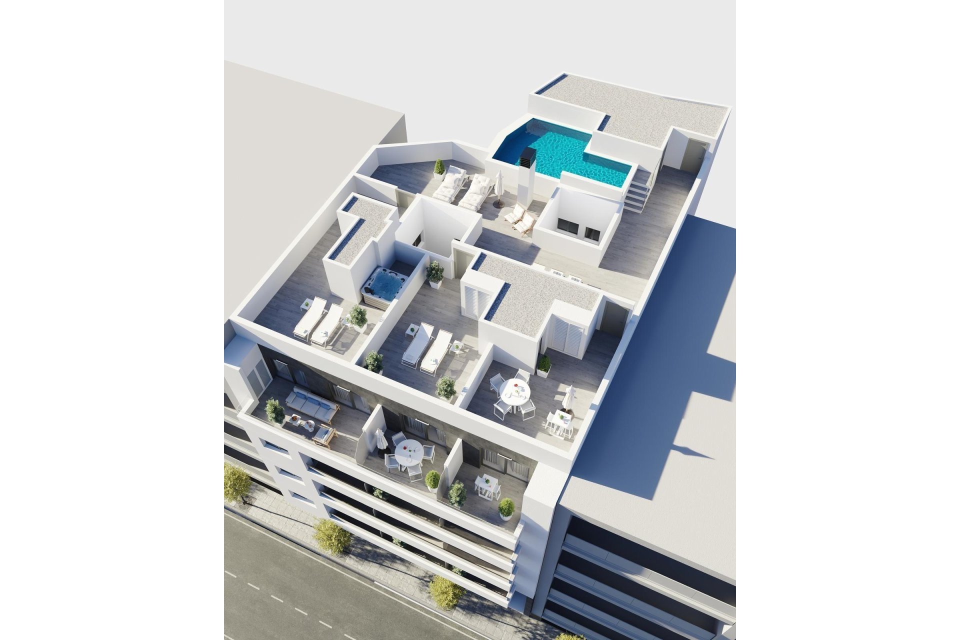 Obra nueva - Apartamento / piso -
Torrevieja - Centro