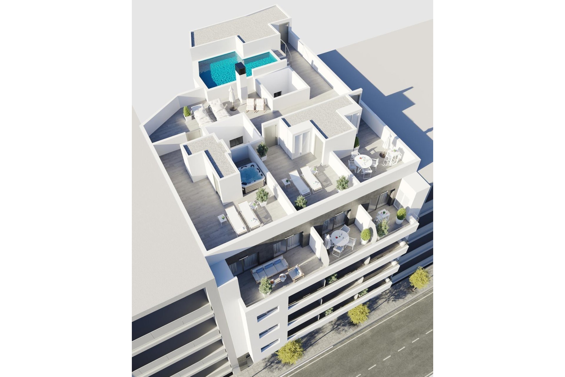 Obra nueva - Apartamento / piso -
Torrevieja - Centro