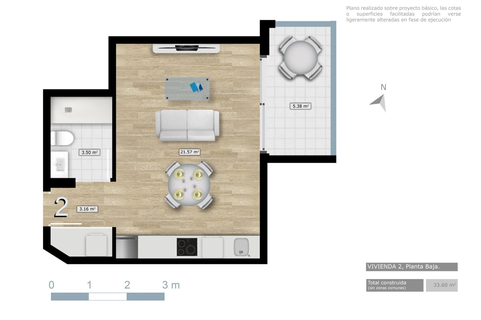 Obra nueva - Apartamento / piso -
Torrevieja - Centro
