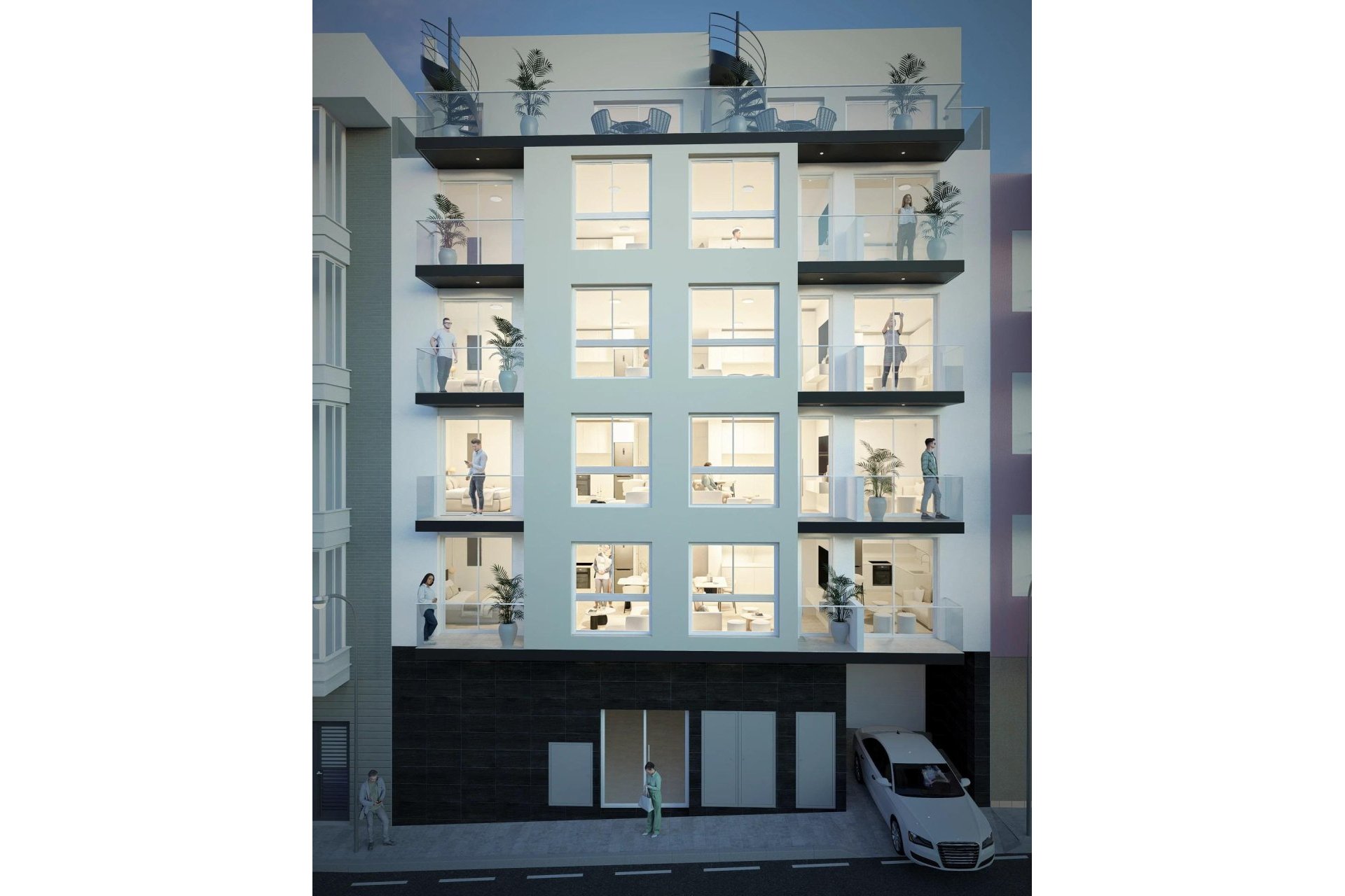 Obra nueva - Apartamento / piso -
Torrevieja - Centro