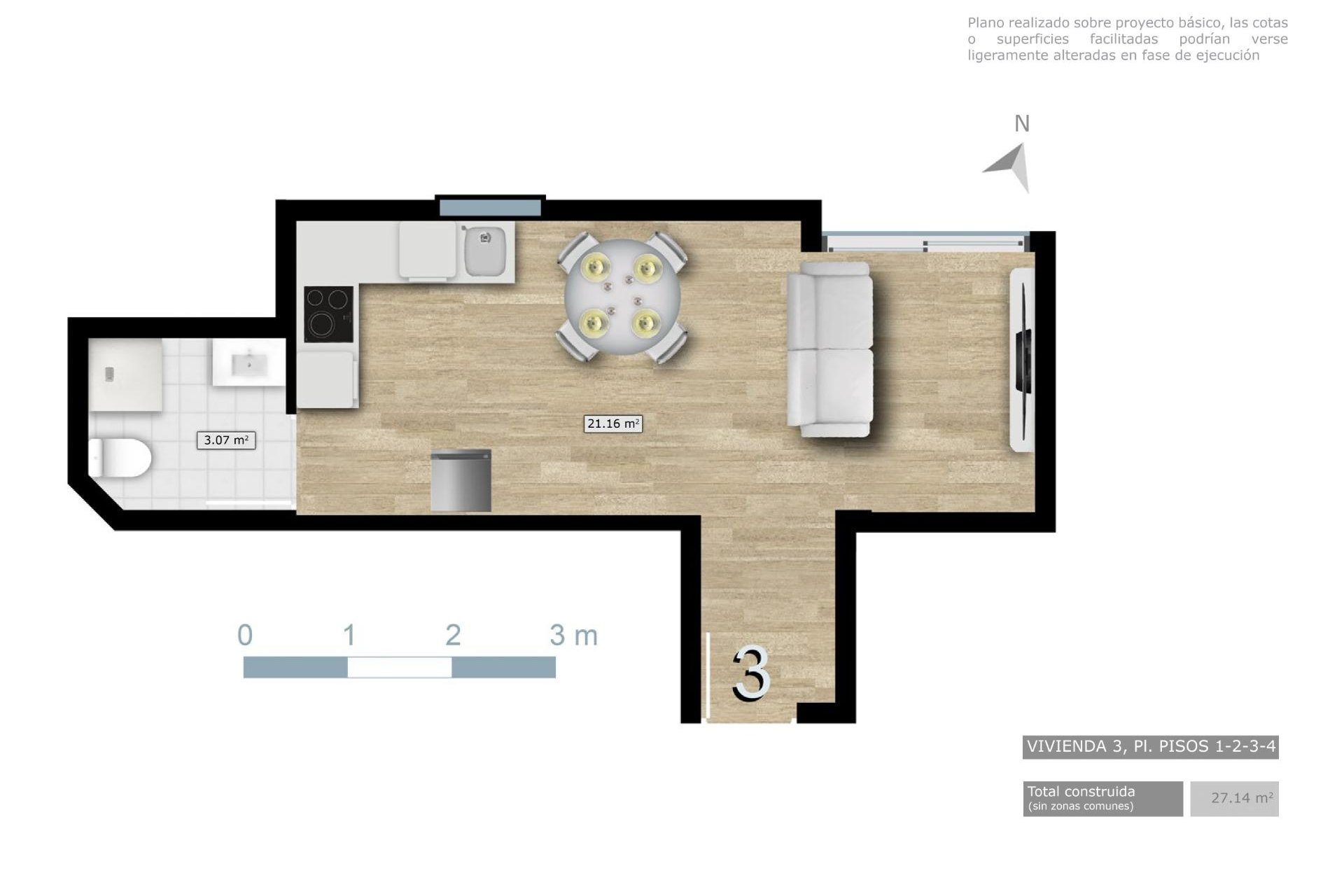 Obra nueva - Apartamento / piso -
Torrevieja - Centro