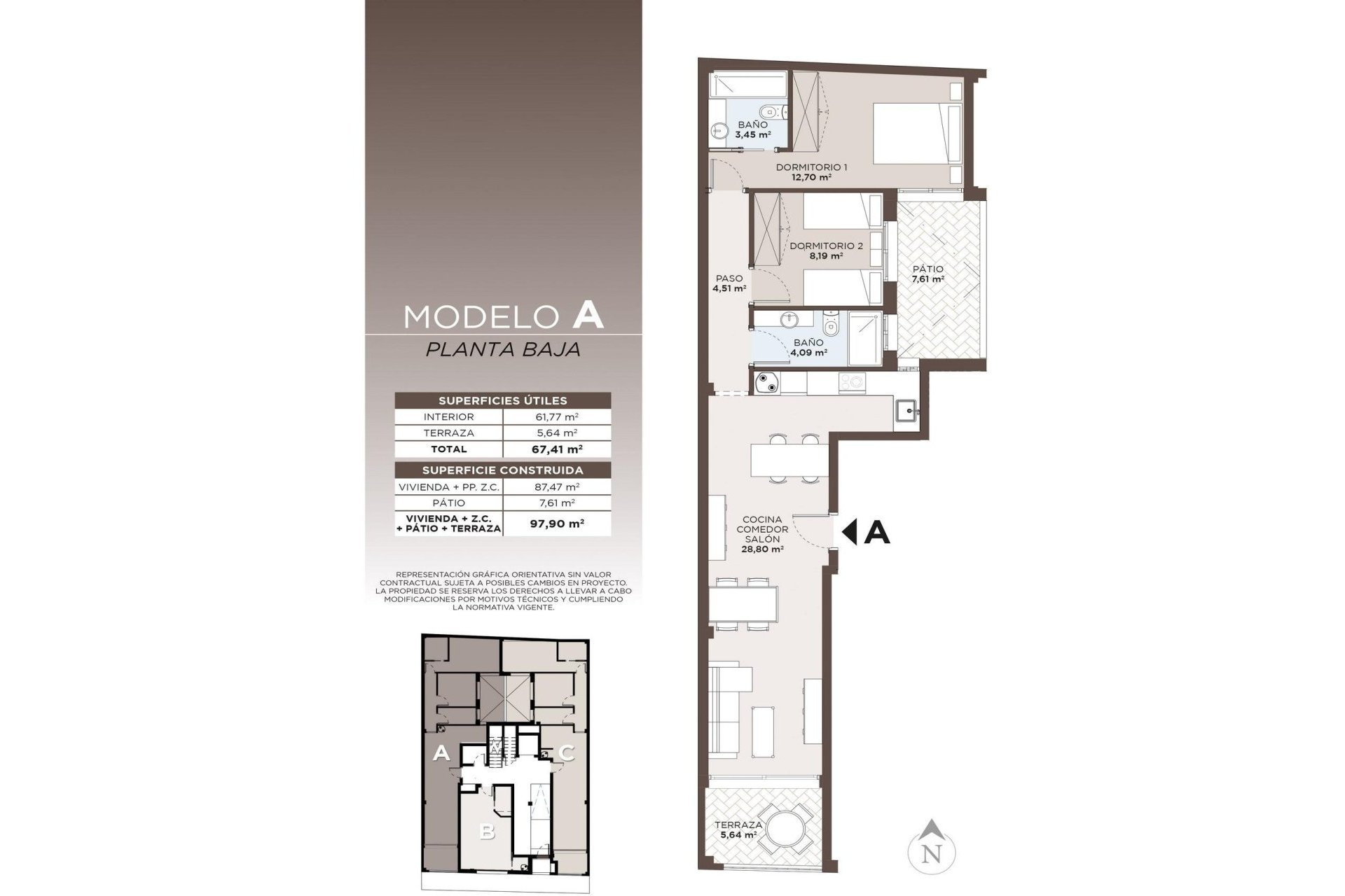 Obra nueva - Apartamento / piso -
Torrevieja - Playa del Cura