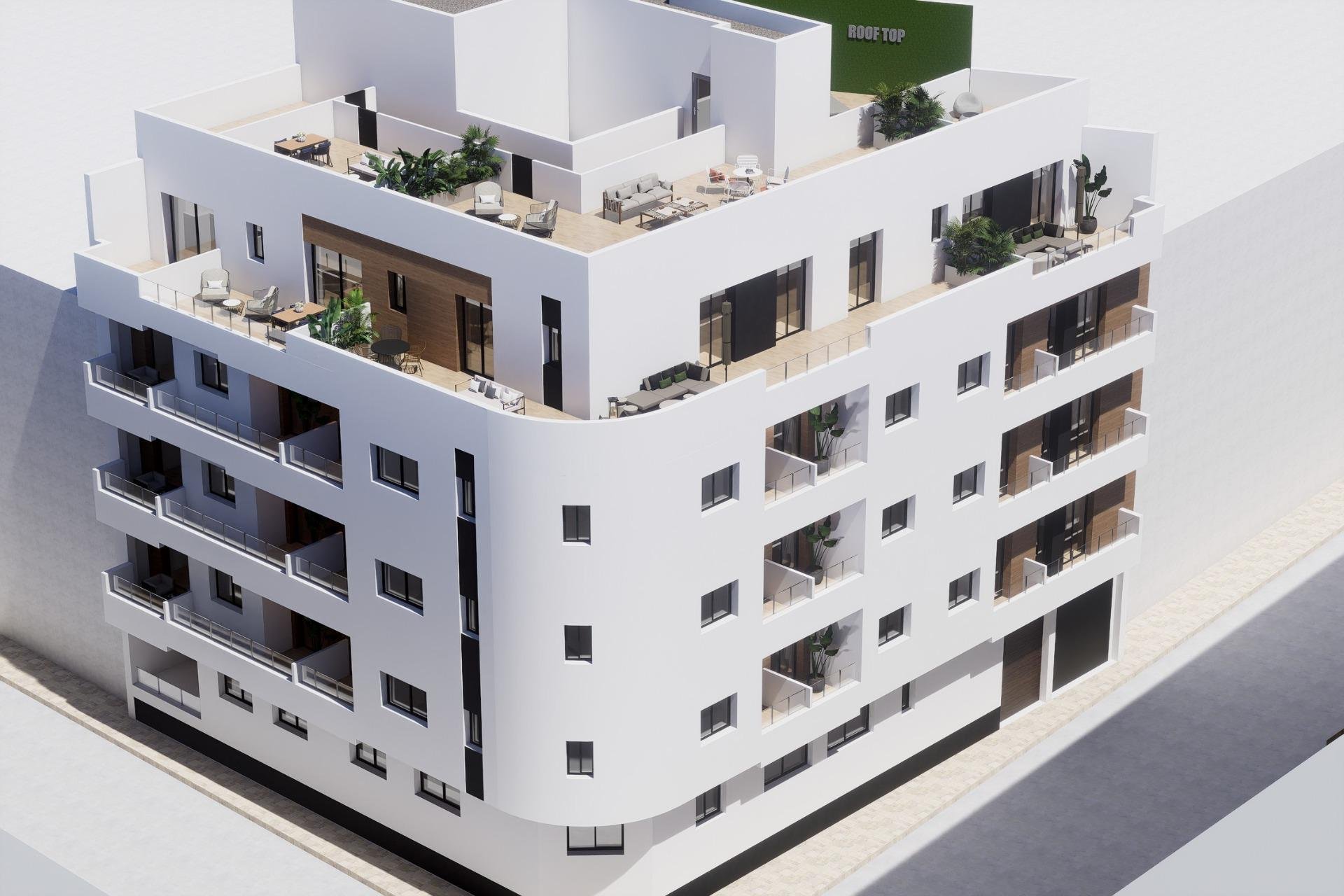 Obra nueva - Apartamento / piso -
Torrevieja - pueblo