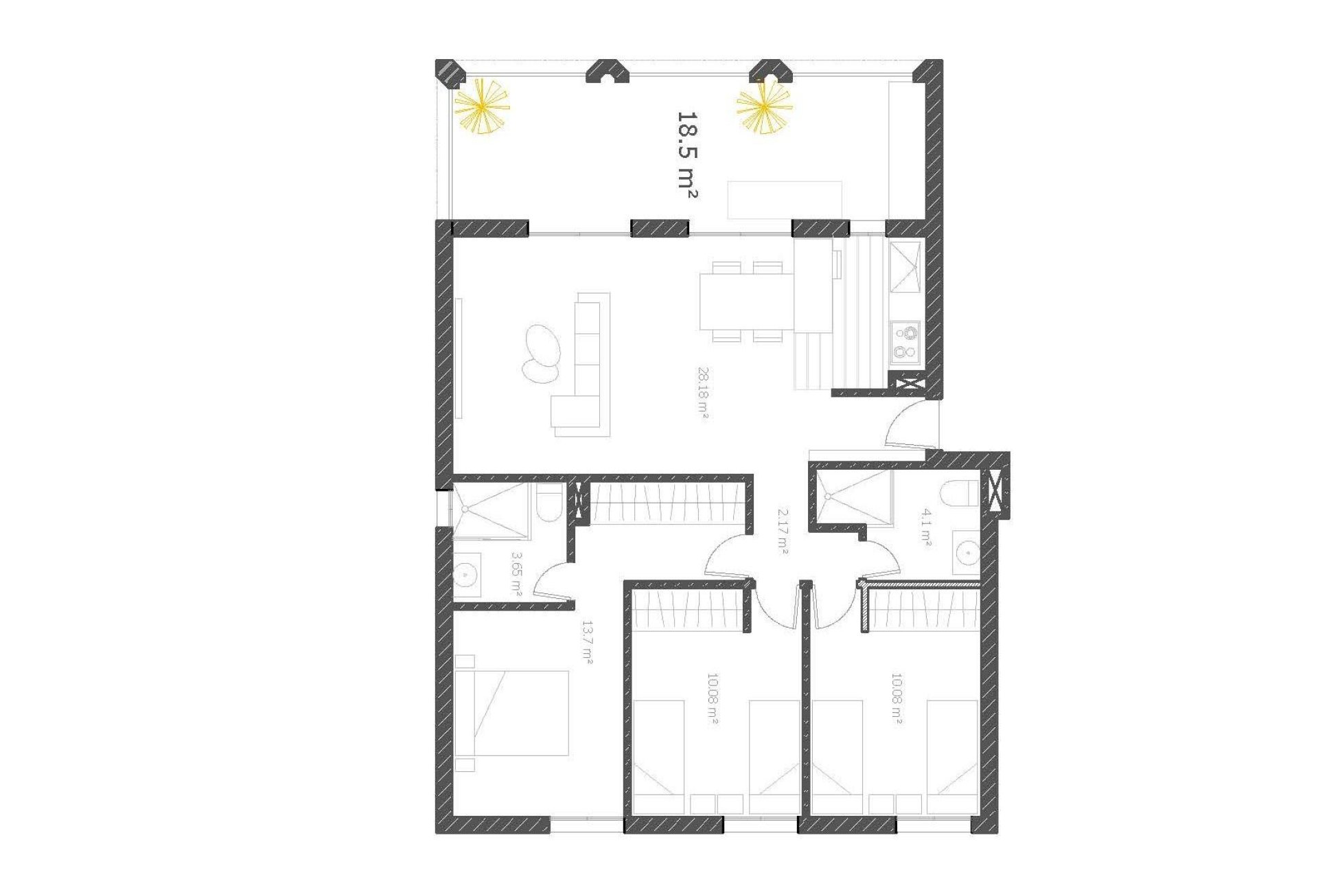 Obra nueva - Apartamento / piso -
Villajoyosa - Cala Mallaeta