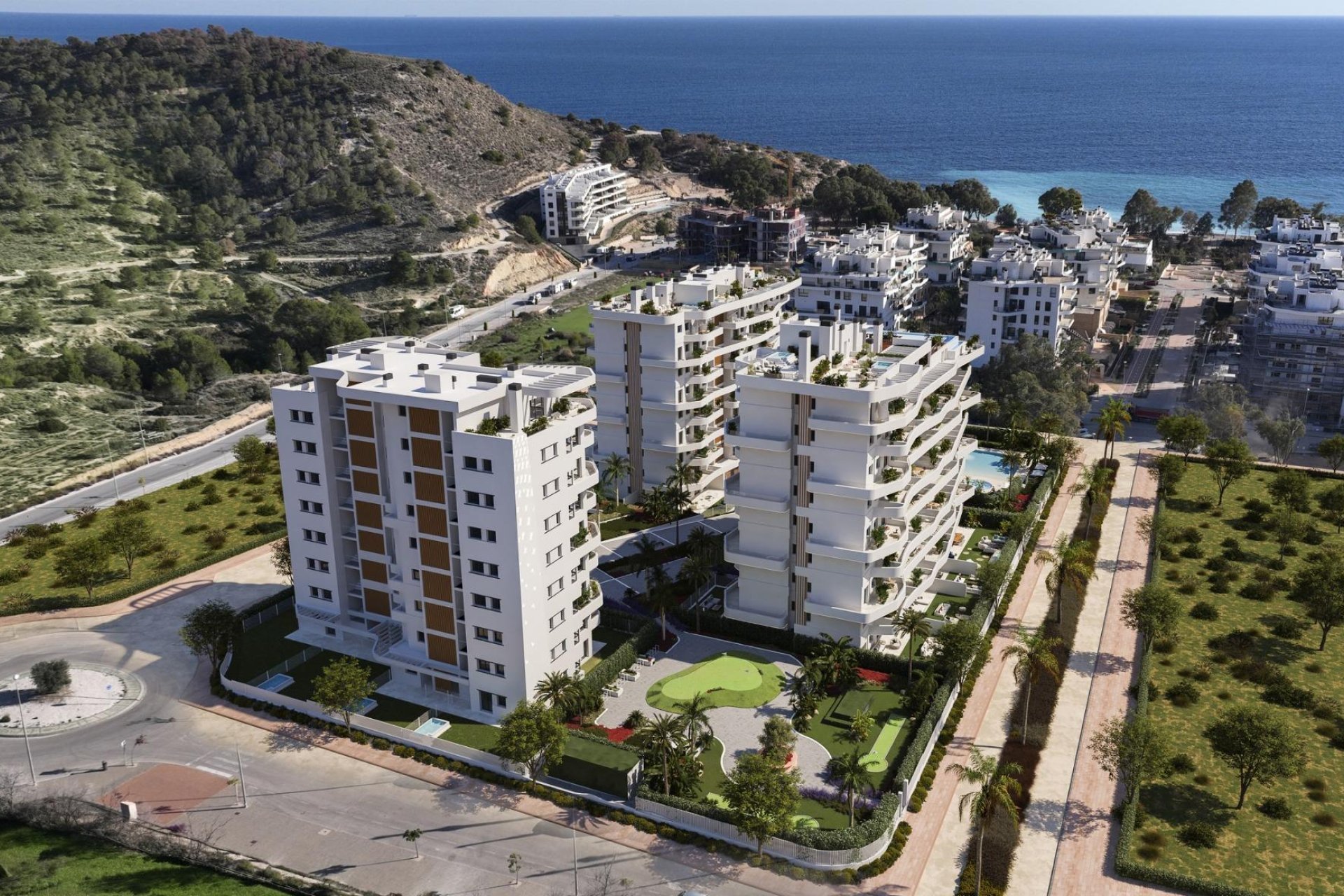 Obra nueva - Apartamento / piso -
Villajoyosa - Playa del Torres