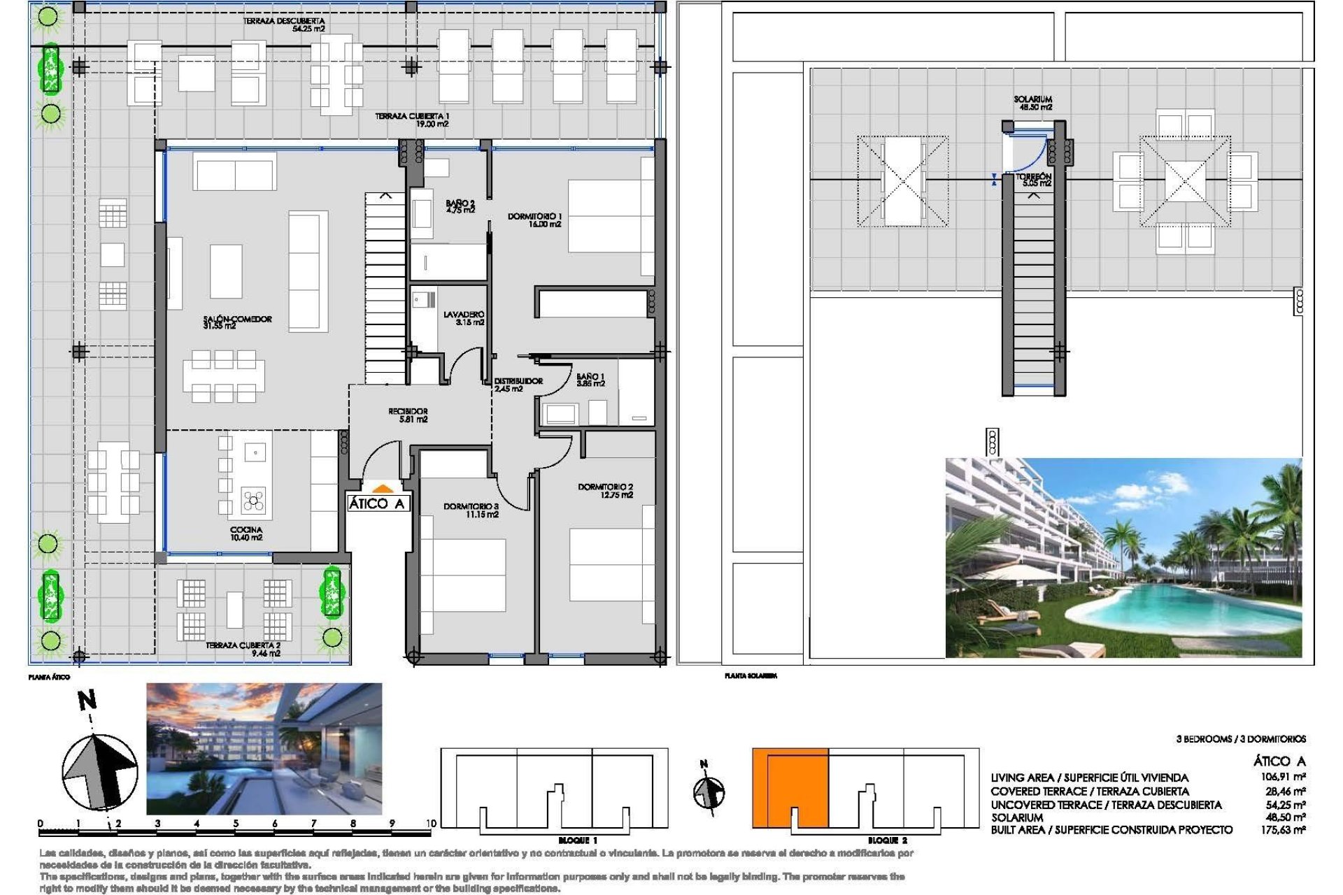 Obra nueva - Ático -
Cartagena - Mar De Cristal