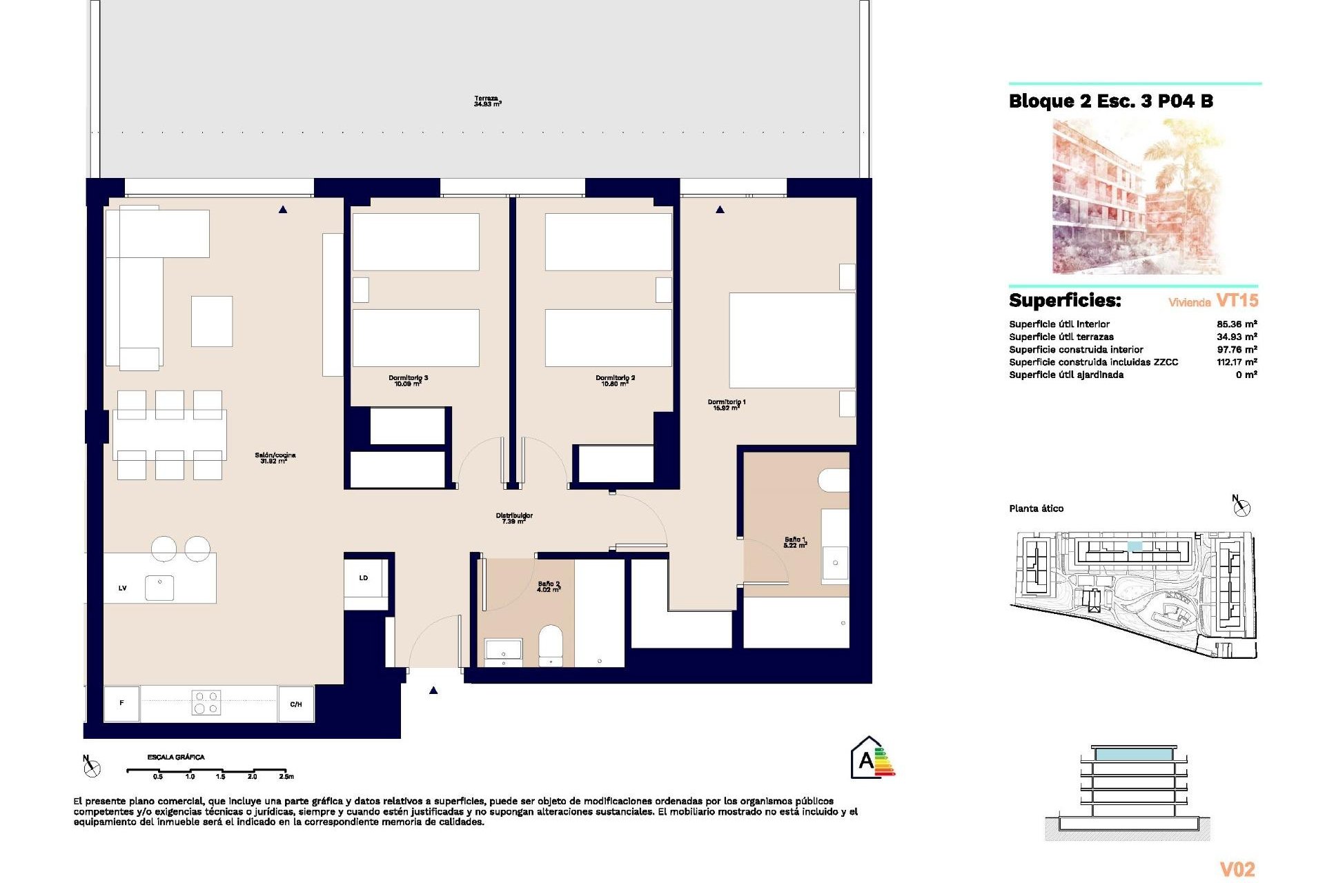 Obra nueva - Ático -
Denia - Puerto Denia