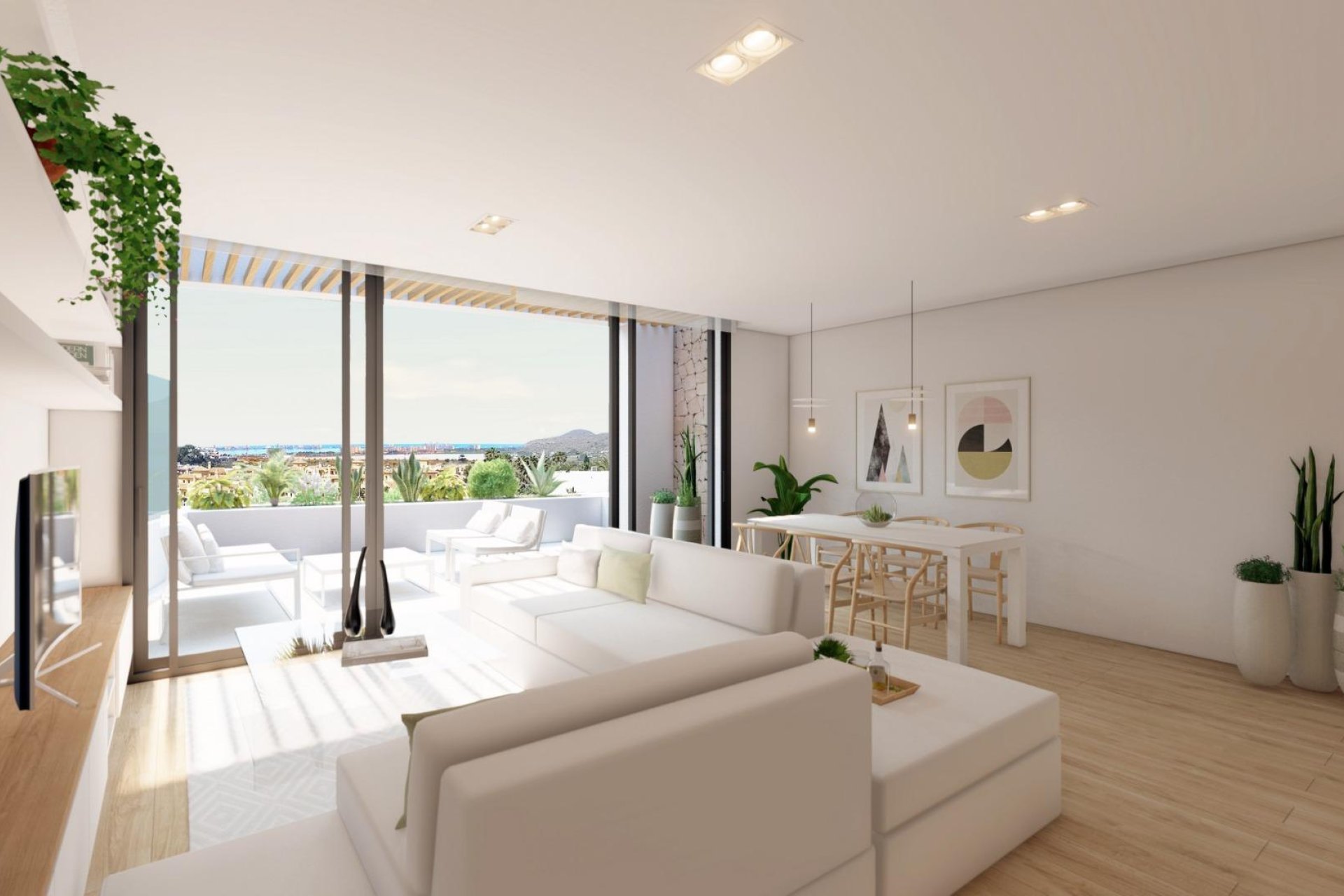 Obra nueva - Ático -
La Manga del Mar Menor - La Manga Club