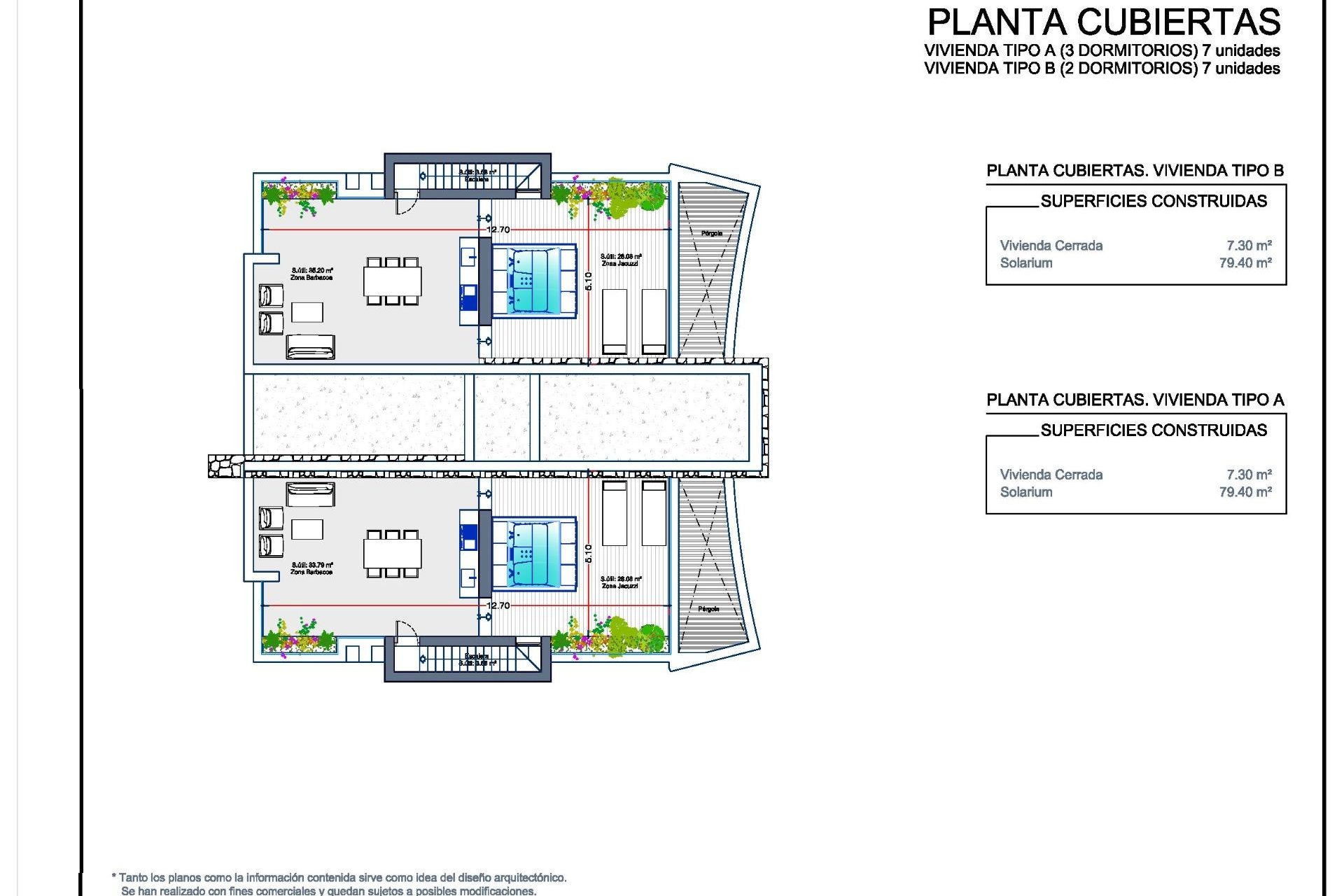 Obra nueva - Ático -
La Manga del Mar Menor - La Manga Club