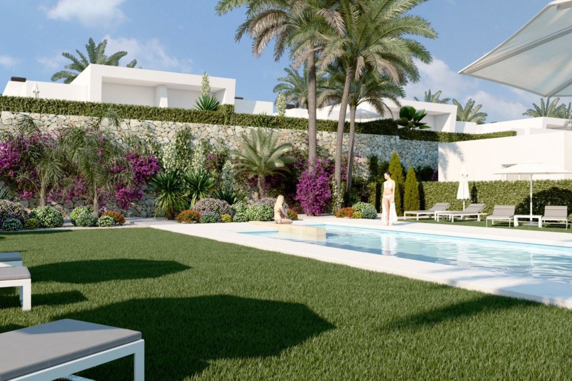 Obra nueva - Bungalow -
Algorfa - La Finca Golf