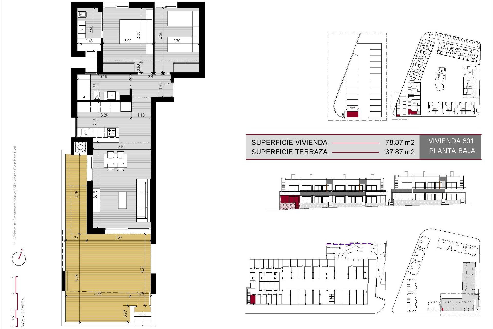 Obra nueva - Bungalow -
Ciudad Quesada - Lo Marabú