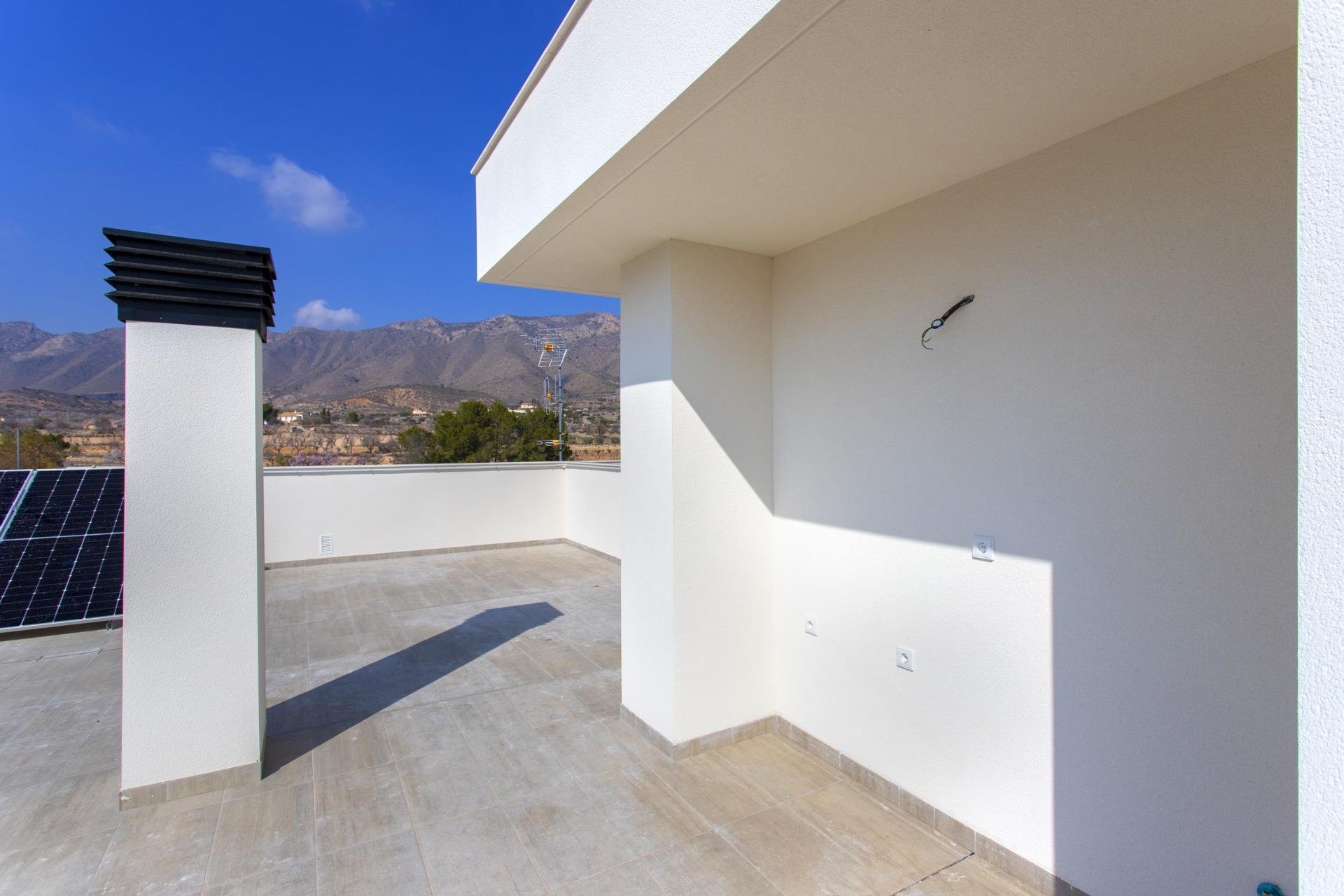 Obra nueva - Bungalow -
Hondón de las Nieves - El Salero