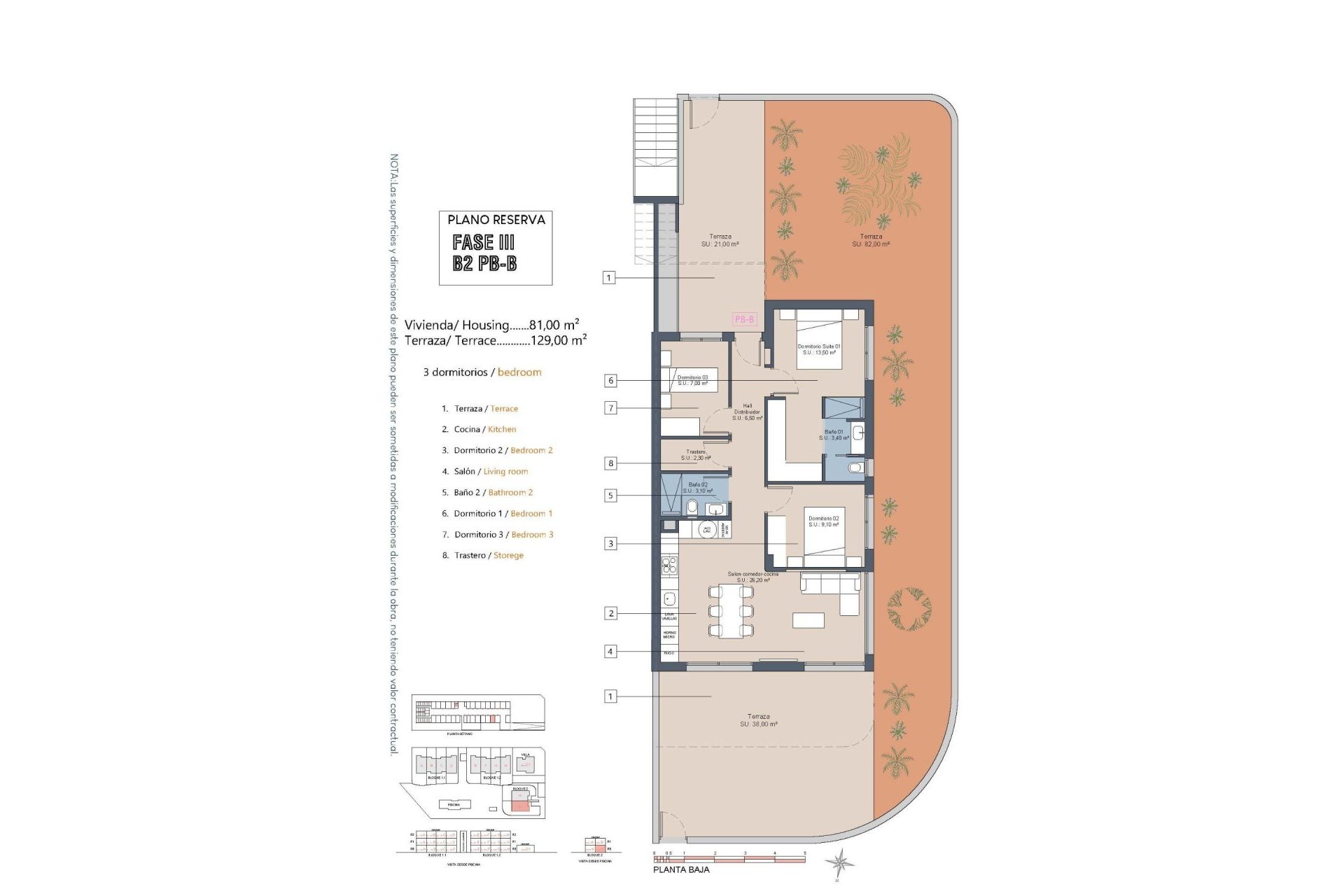 Obra nueva - Bungalow -
Los Alcázares - La Serena Golf