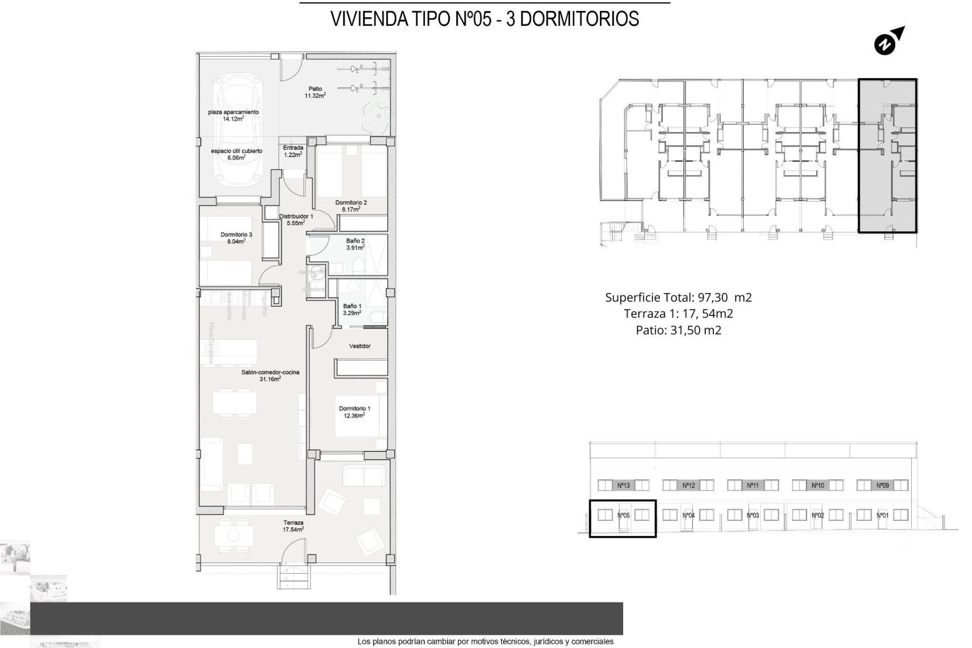 Obra nueva - Bungalow -
Pilar de la Horadada - pueblo