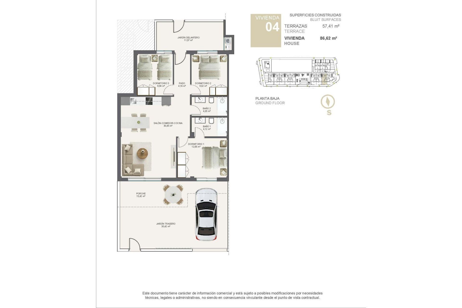 Obra nueva - Bungalow -
Pilar de la Horadada - Torre De La Horadada