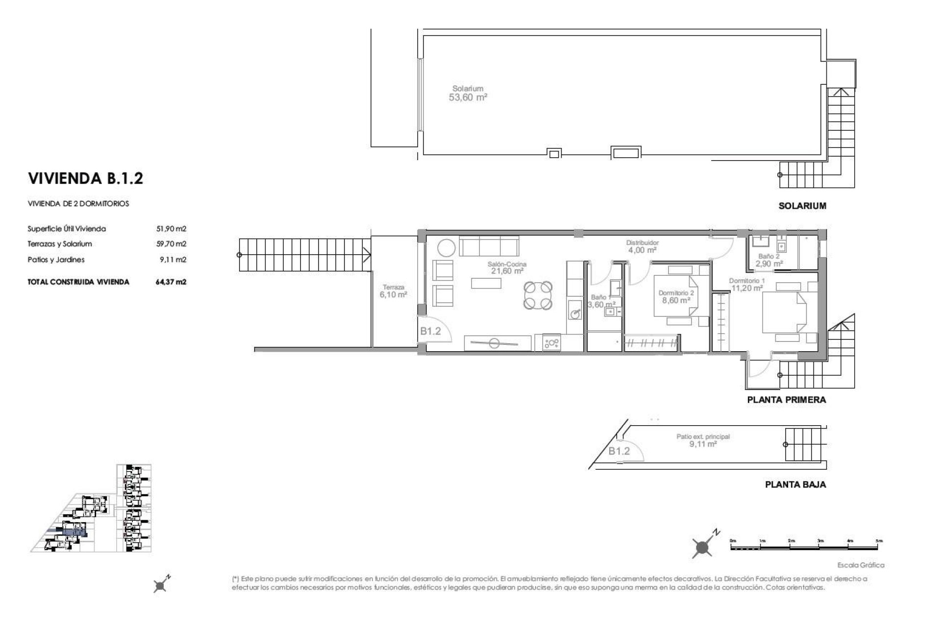 Obra nueva - Bungalow -
Puerto de Mazarron - Playa Negra