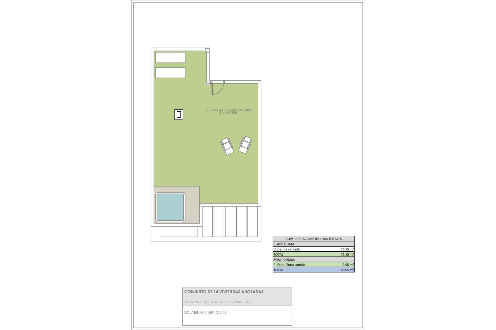 Obra nueva - Bungalow -
Rojales - Pueblo