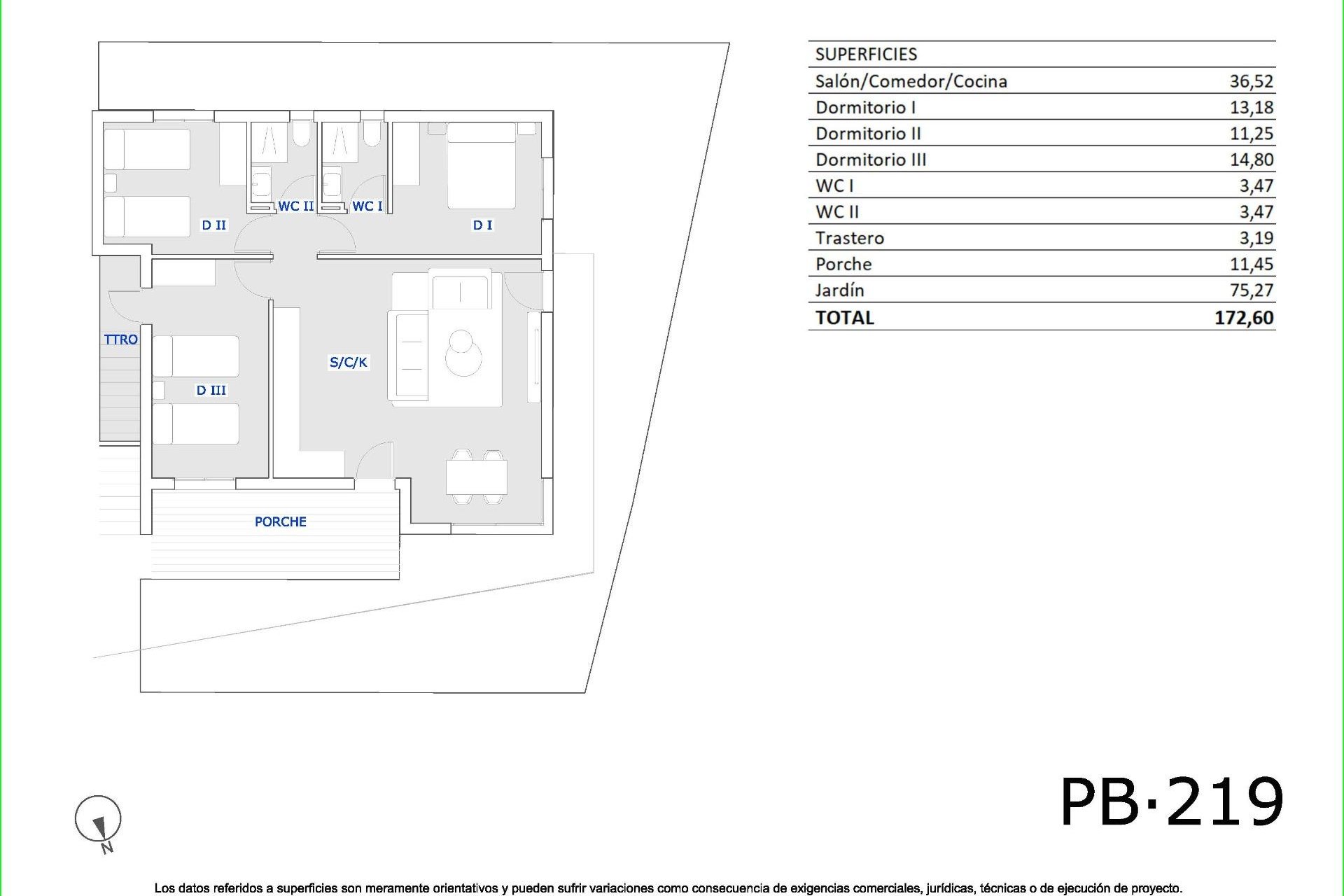 Obra nueva - Bungalow -
San Miguel de Salinas - Pueblo