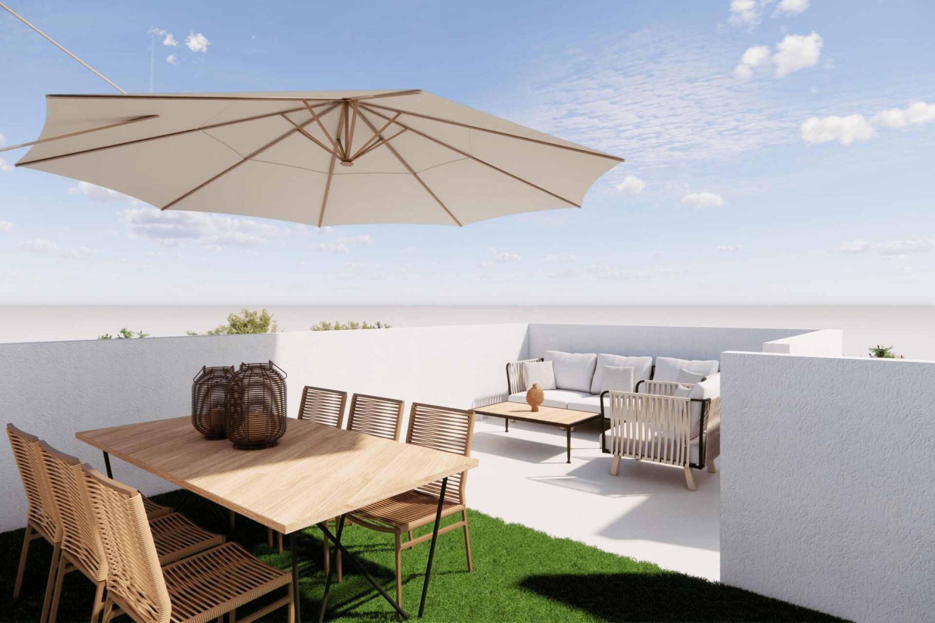 Obra nueva - Duplex -
Pilar de la Horadada - Zona Pueblo