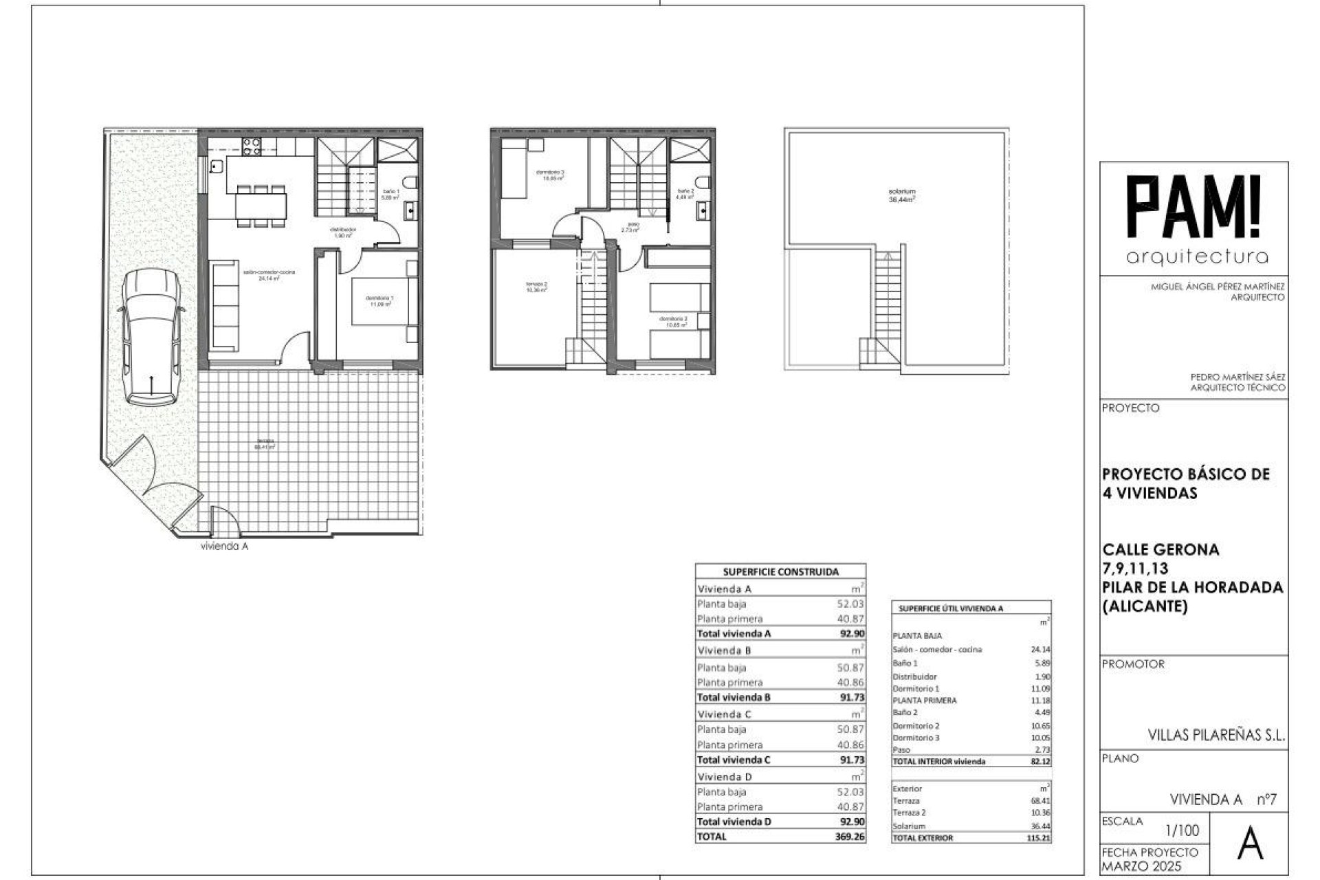 Obra nueva - Duplex -
Pilar de la Horadada - Zona Pueblo