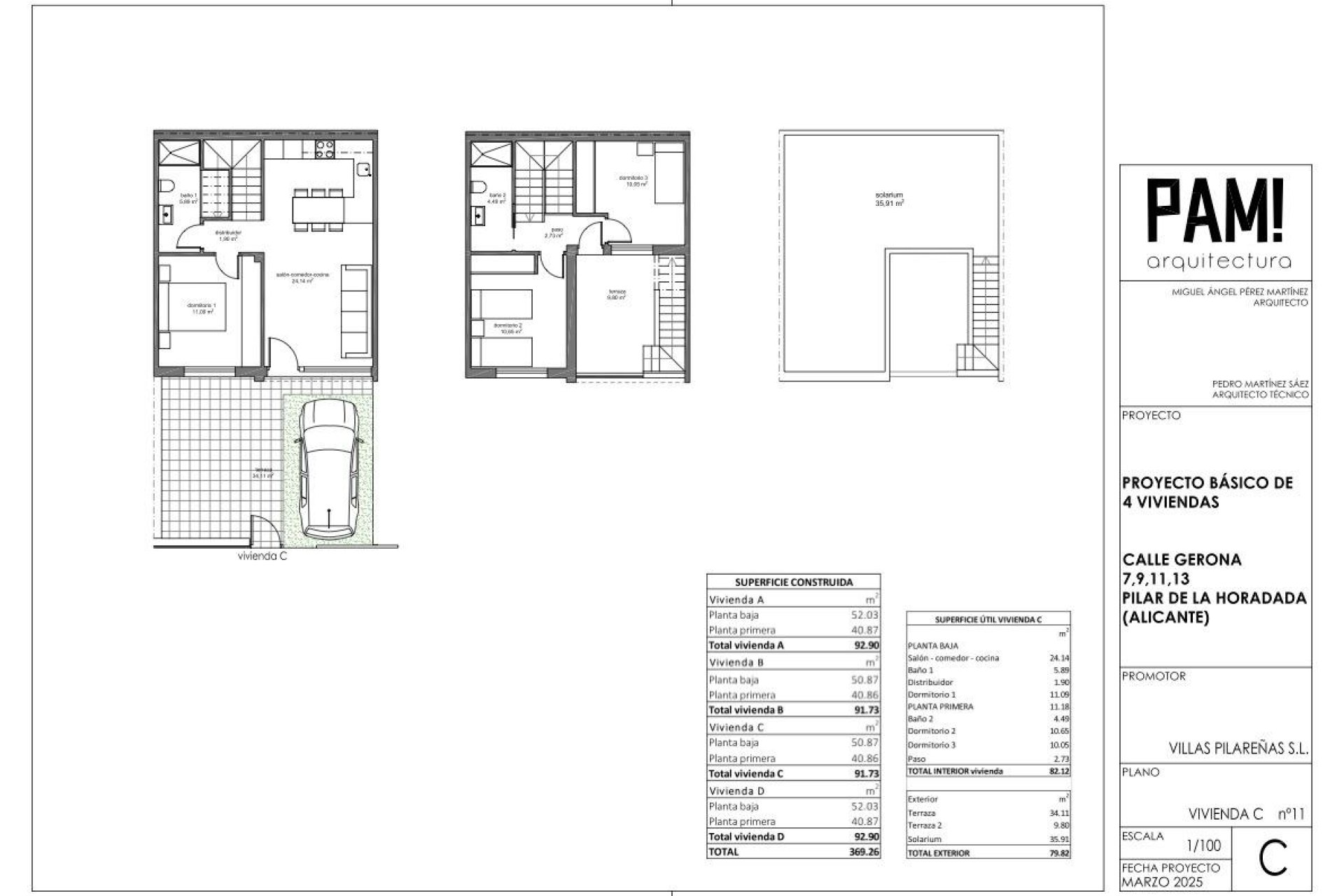 Obra nueva - Duplex -
Pilar de la Horadada - Zona Pueblo